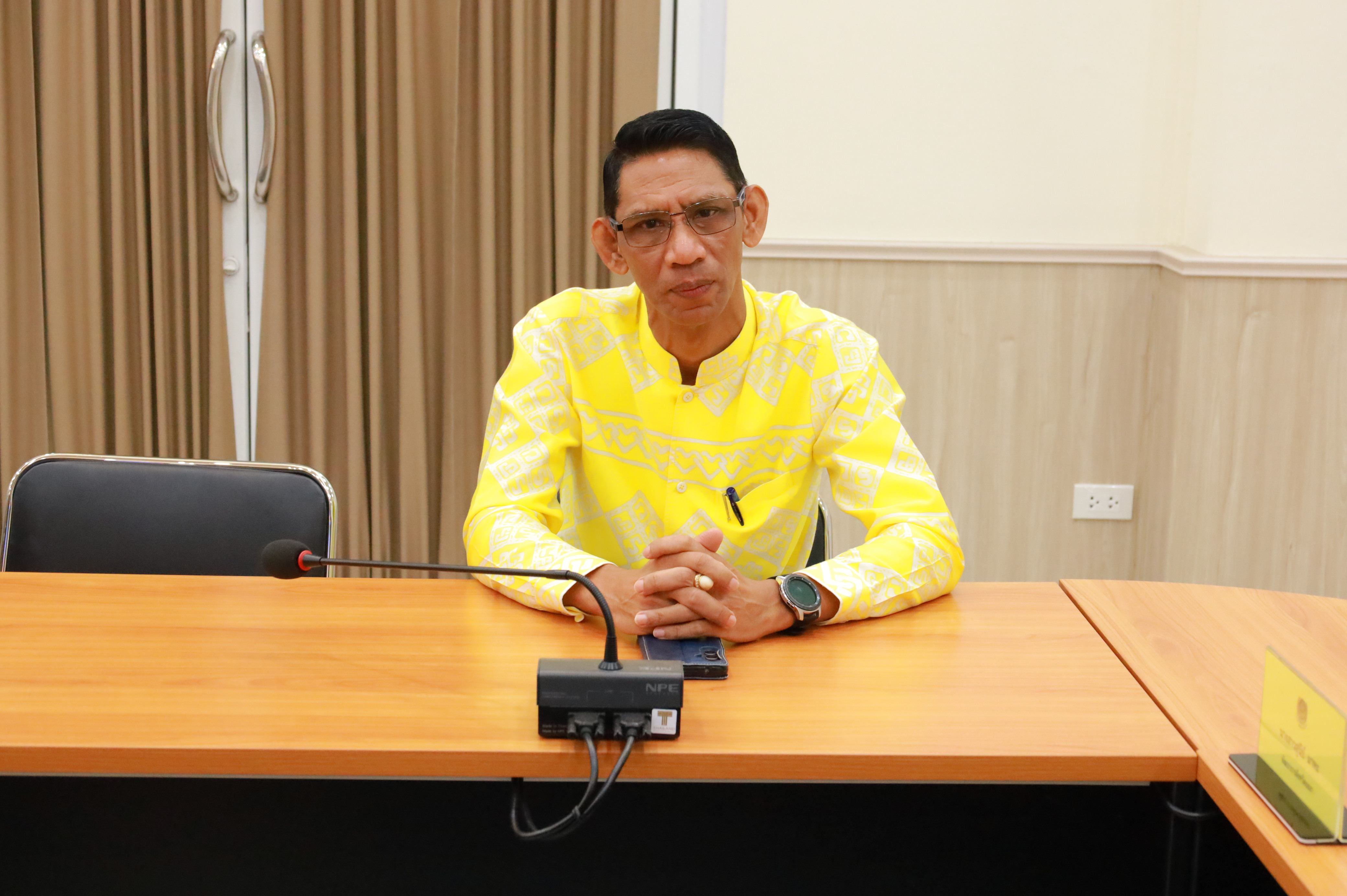 ร่วมต้อนรับ ข้าราชการบรรจุใหม่  สู่ครอบครัว พช.ยะลา