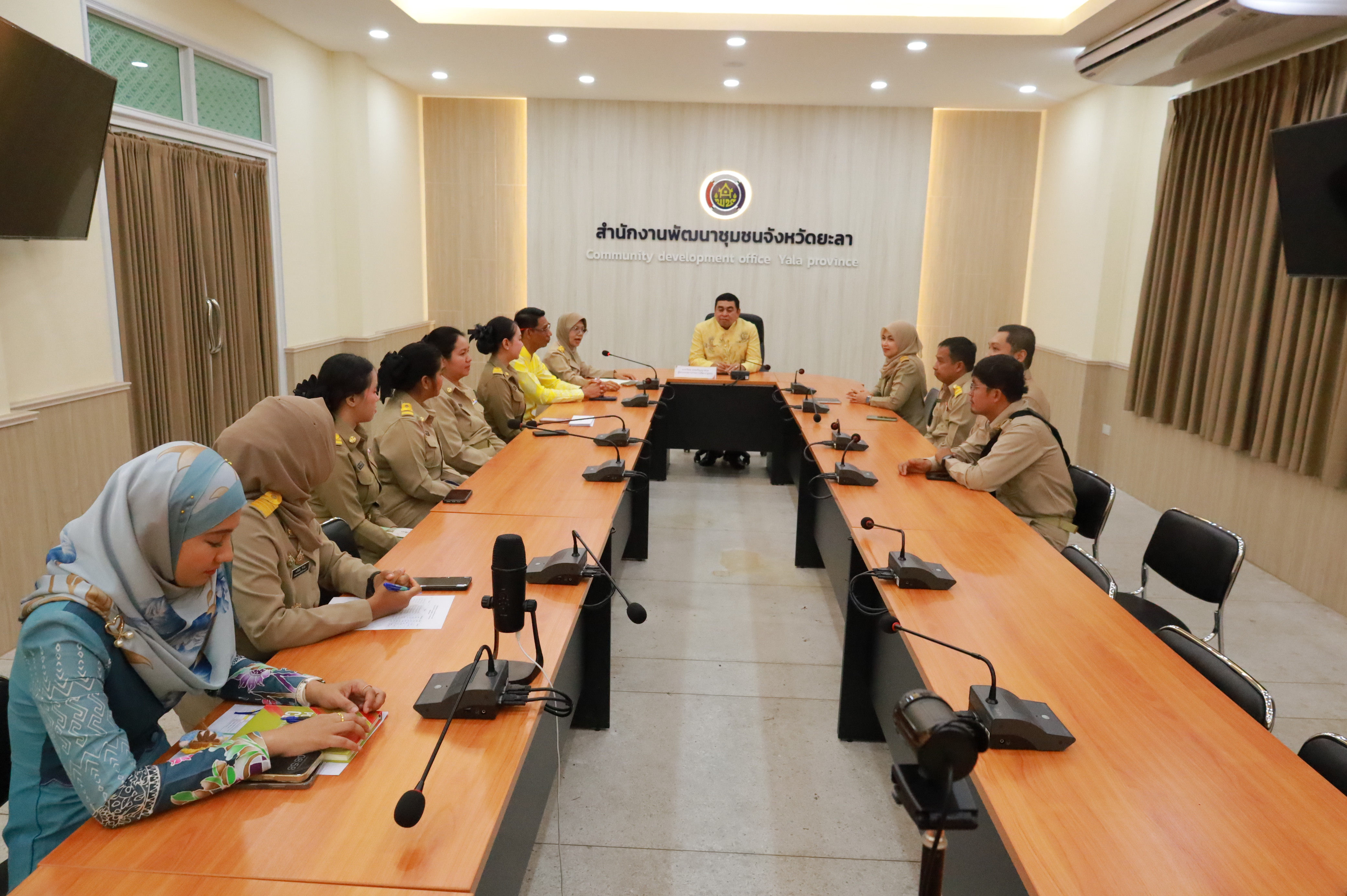 ร่วมต้อนรับ ข้าราชการบรรจุใหม่  สู่ครอบครัว พช.ยะลา