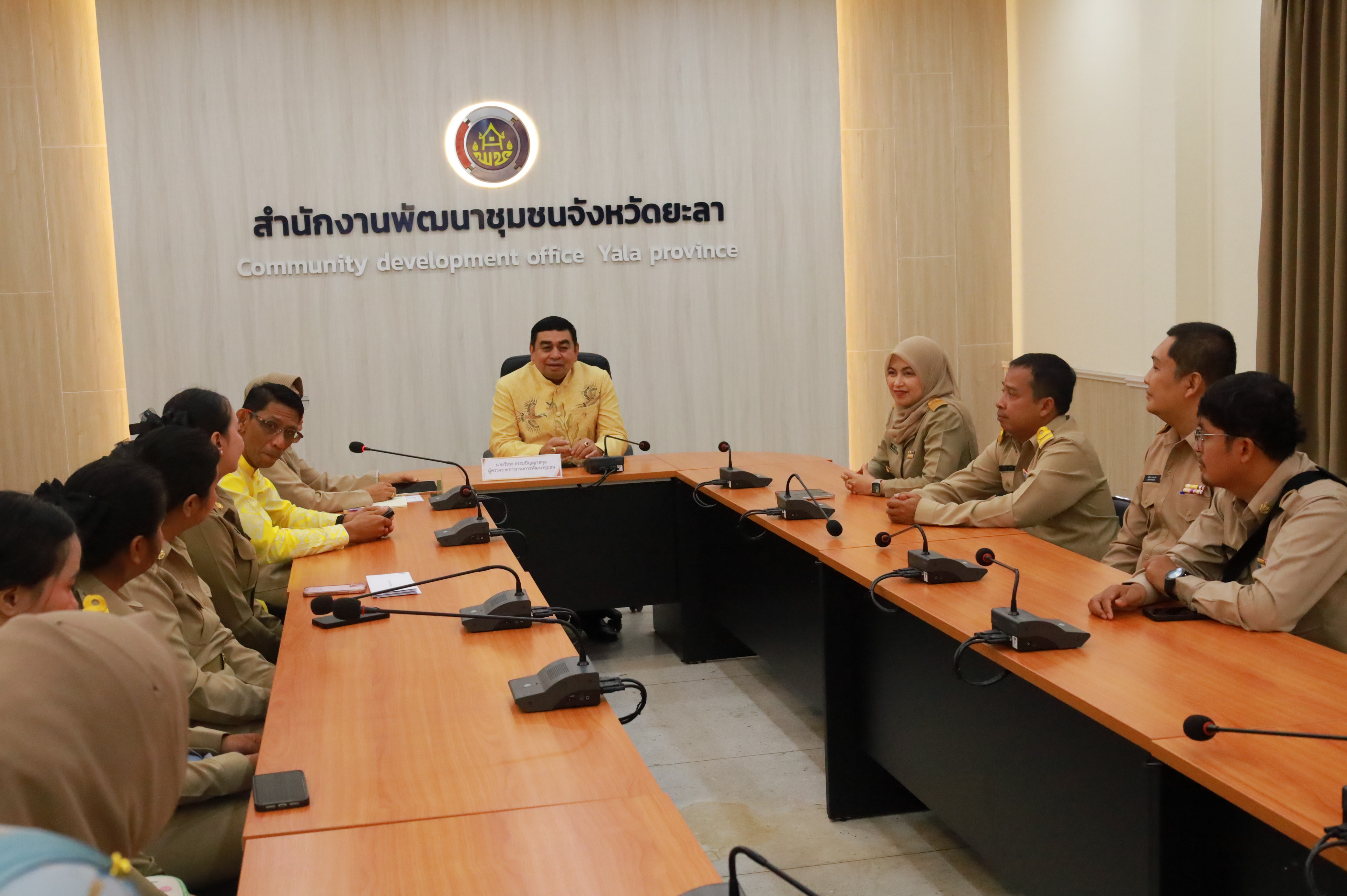 ร่วมต้อนรับ ข้าราชการบรรจุใหม่  สู่ครอบครัว พช.ยะลา