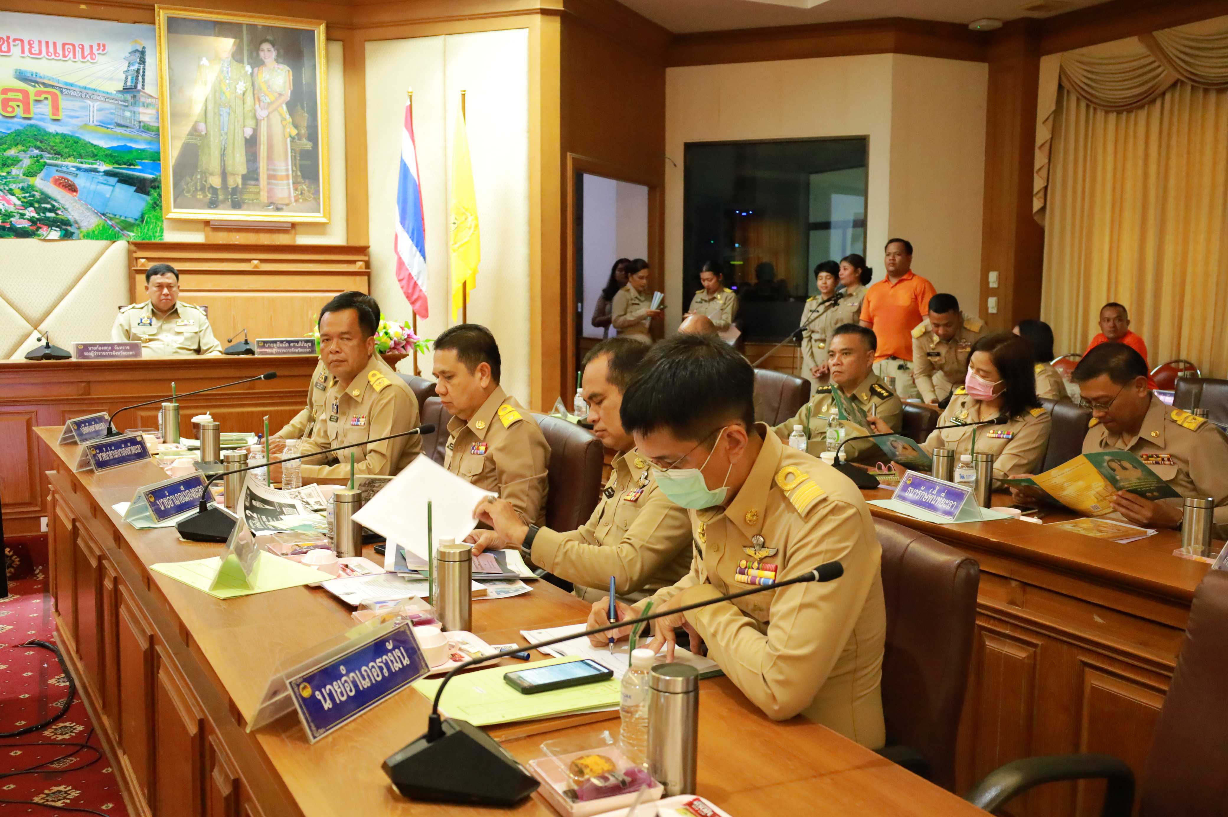 พช.ยะลา ร่วประชุมคณะกรมการจังหวัด หัวหน้าส่วนราชการ หัวหน้าหน่วยงาน/รัฐวิสาหกิจ ครั้งที่ 5/2568