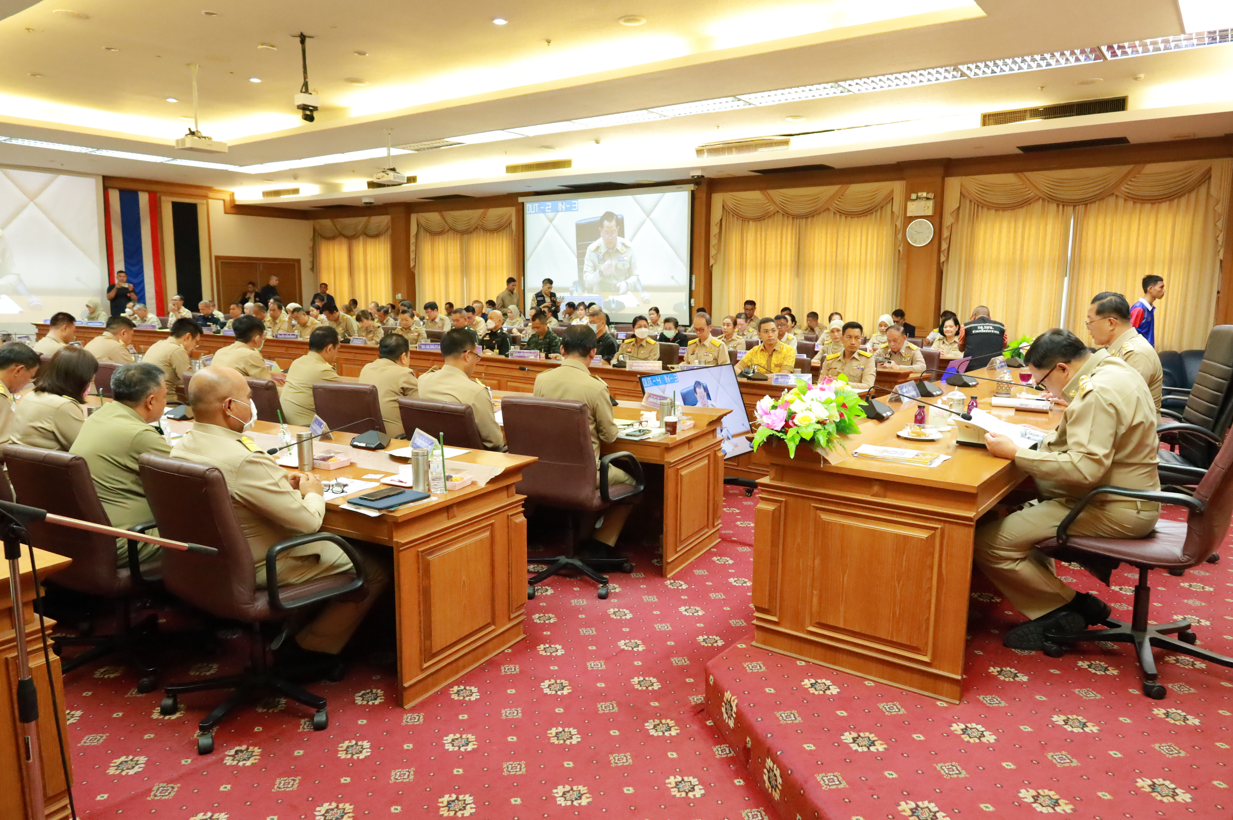 พช.ยะลา ร่วประชุมคณะกรมการจังหวัด หัวหน้าส่วนราชการ หัวหน้าหน่วยงาน/รัฐวิสาหกิจ ครั้งที่ 5/2568