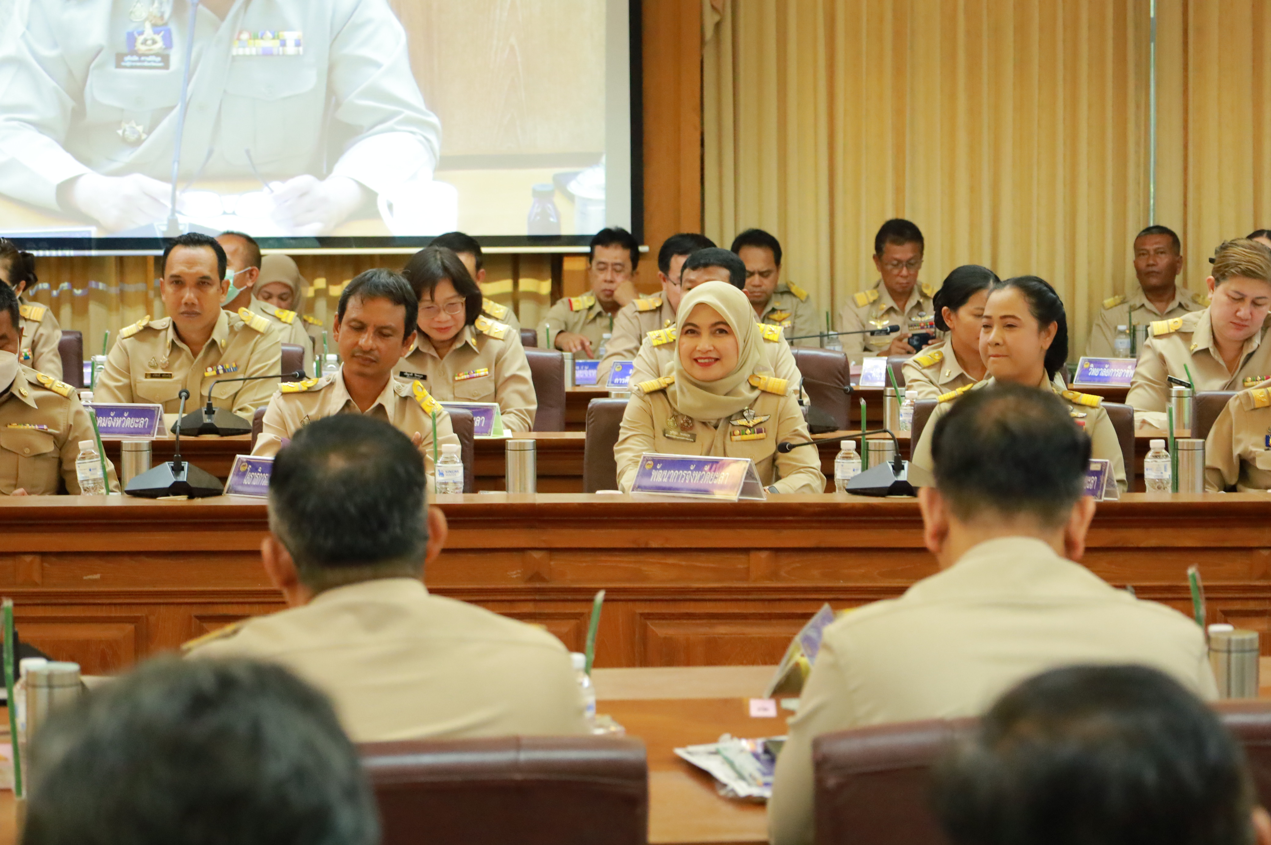 พช.ยะลา ร่วประชุมคณะกรมการจังหวัด หัวหน้าส่วนราชการ หัวหน้าหน่วยงาน/รัฐวิสาหกิจ ครั้งที่ 5/2568