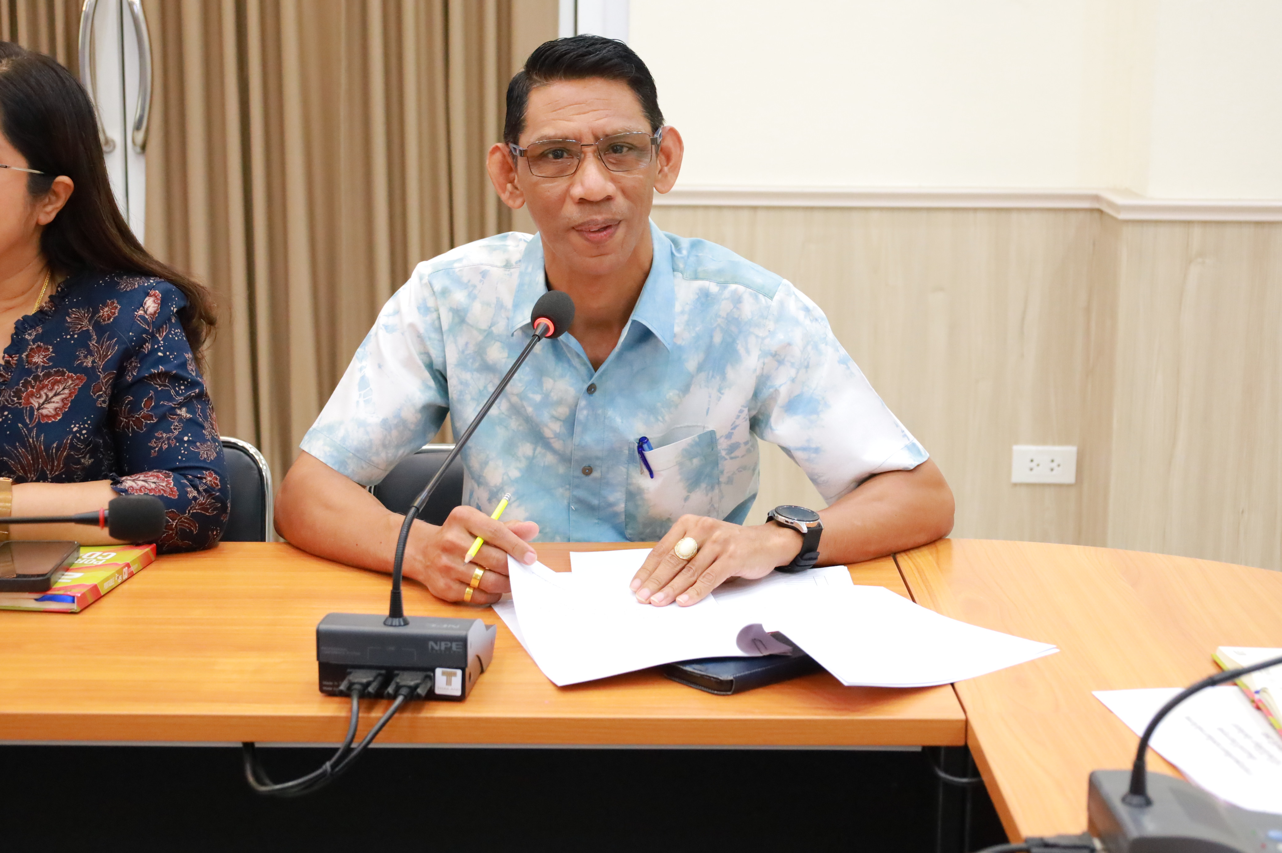 พช.ยะลา ประชุมการเตรียมความพร้อมการจัดกิจกรรมเดินแบบผ้าไทยการกุศล “ผ้าไทยใส่ให้สนุก จังหวัดยะลา” (คณะทำงานที่ 3-7) 