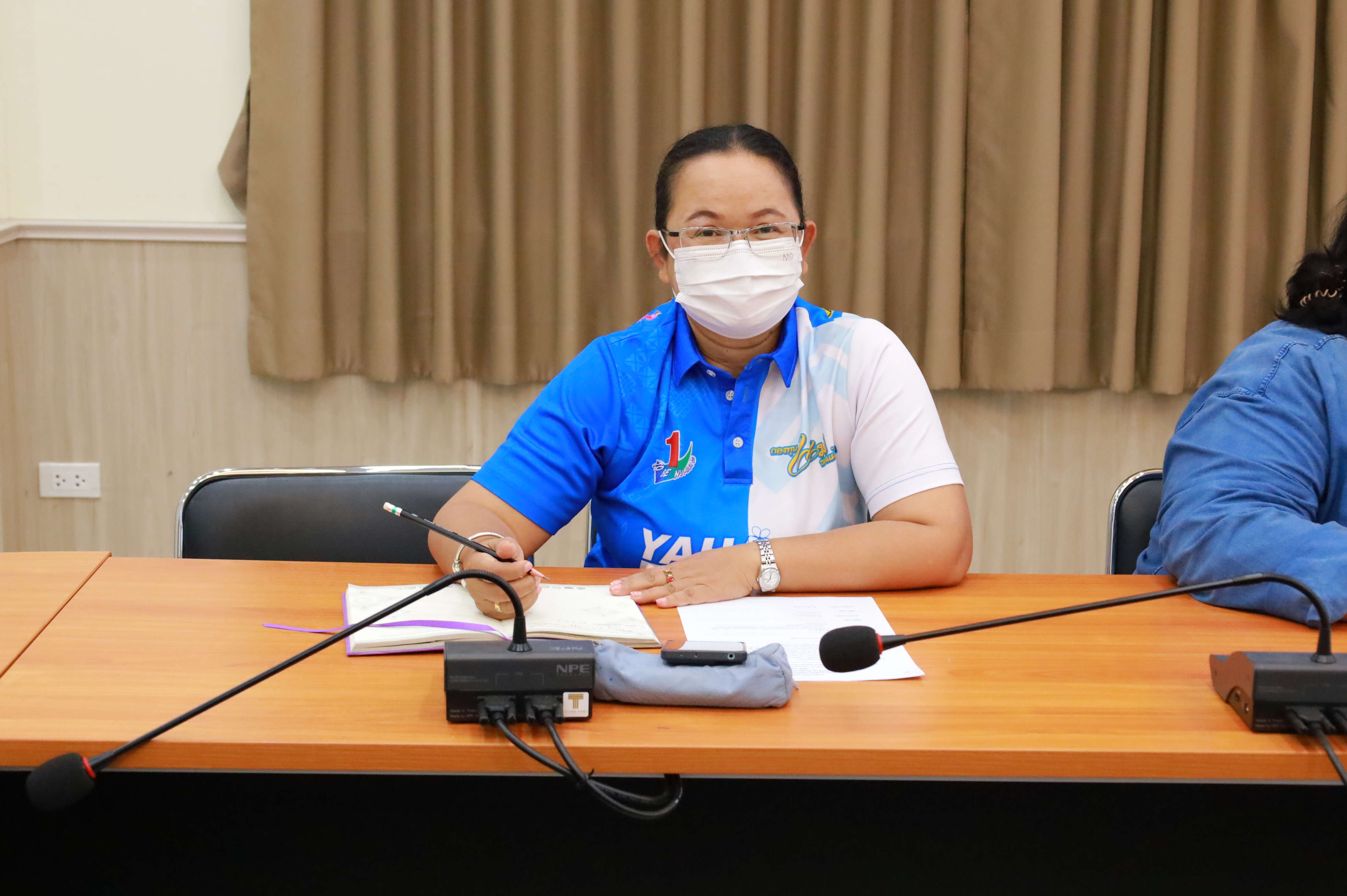 พช.ยะลา ประชุมการเตรียมความพร้อมการจัดกิจกรรมเดินแบบผ้าไทยการกุศล “ผ้าไทยใส่ให้สนุก จังหวัดยะลา” (คณะทำงานที่ 3-7) 