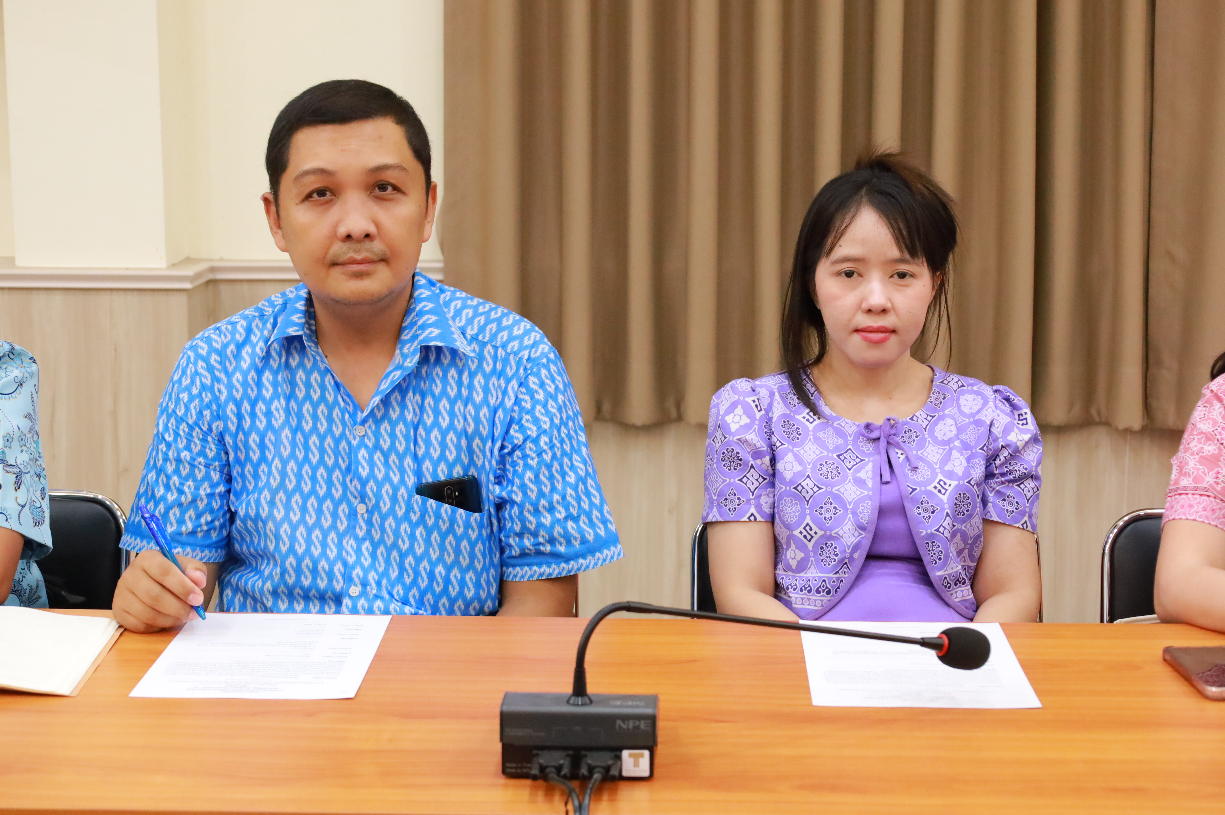 พช.ยะลา ประชุมการเตรียมความพร้อมการจัดกิจกรรมเดินแบบผ้าไทยการกุศล “ผ้าไทยใส่ให้สนุก จังหวัดยะลา” (คณะทำงานที่ 3-7) 