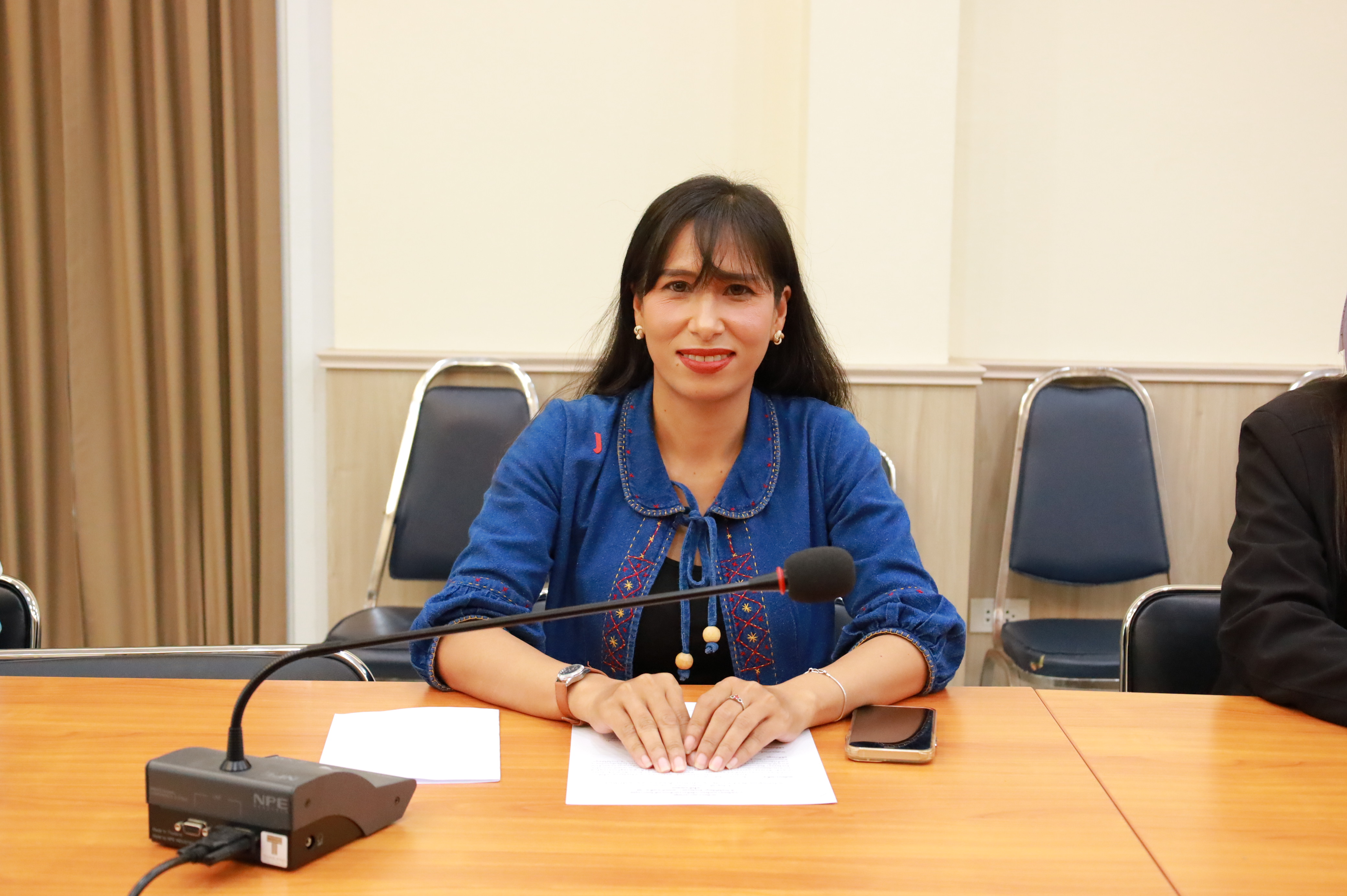 พช.ยะลา ประชุมการเตรียมความพร้อมการจัดกิจกรรมเดินแบบผ้าไทยการกุศล “ผ้าไทยใส่ให้สนุก จังหวัดยะลา” (คณะทำงานที่ 3-7) 