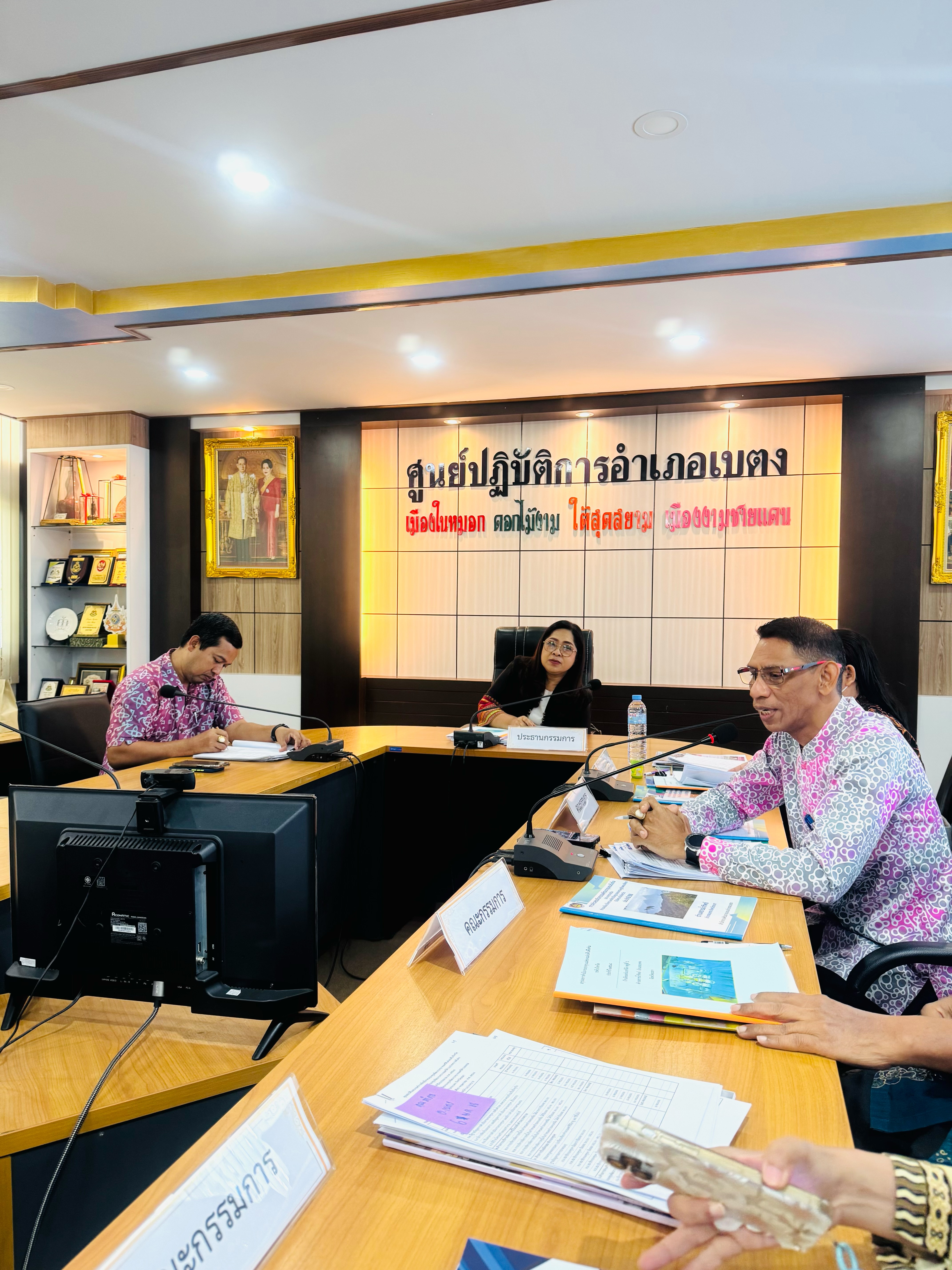 พช.ยะลา ลงพื้นที่คัดสรรกิจกรรมพัฒนาชุมชนดีเด่น (รอบกลั่นกรอง) ประจำปีงบประมาณ พ.ศ 2568