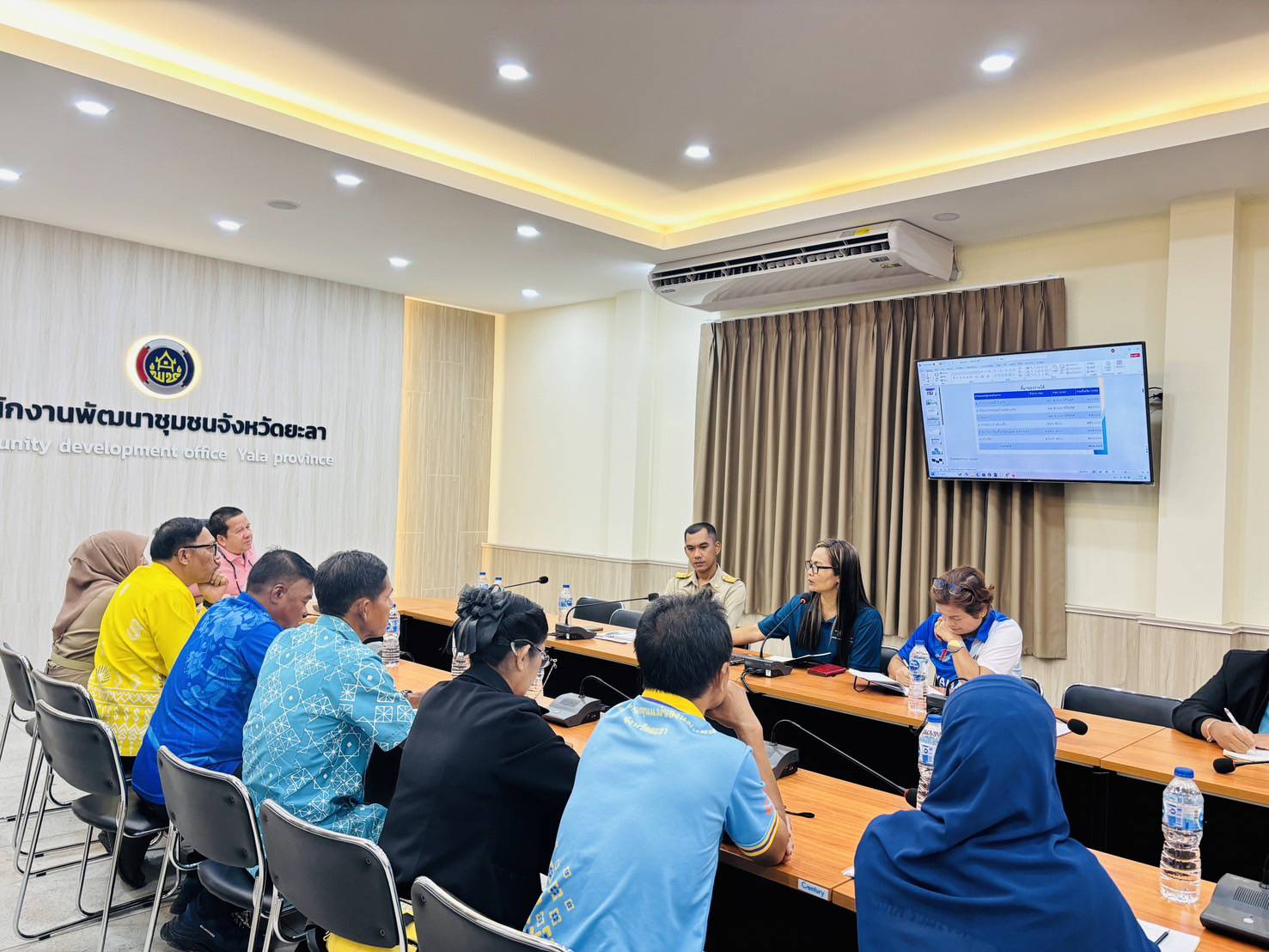 พช.ยะลา ร่วมกับเครือข่ายกองทุนแม่ของแผ่นดินจังหวัดยะลา ประชุมเตรียมความพร้อมจัดกิจกรรมระดมทุน ประจำปี 2568
