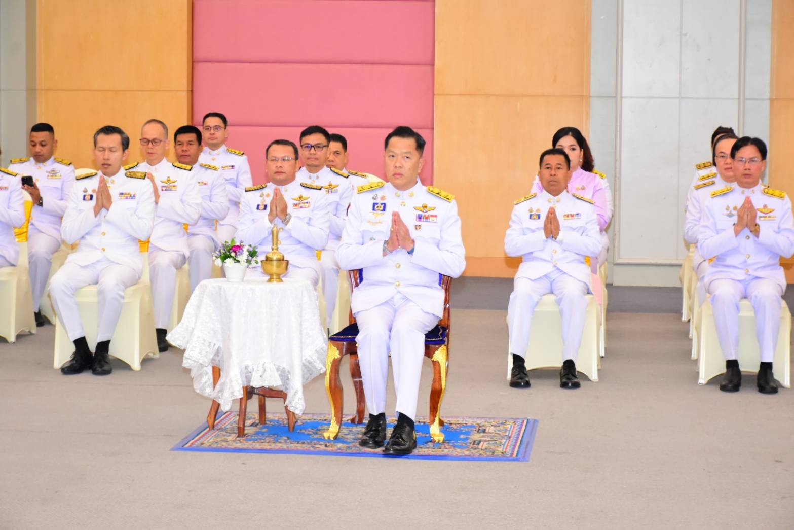 พช.ยะลา  ร่วมพิธีเจริญพระพุทธมนต์ ทำบุญตักบาตร ถวายพระราชกุศล เนื่องในโอกาสวันเฉลิมพระชนมพรรษา สมเด็จพระนางเจ้าสุทิดา พัชรสุธาพิมลลักษณ พระบรมราชินี