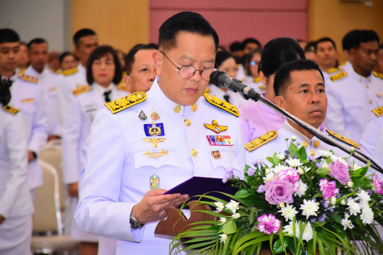 พช.ยะลา ร่วมพิธีถวายเครื่องราชสักการะและวางพานพุ่ม และพิธีจุดเทียนถวายพระพรชัยมงคล กิจกรรมเฉลิมพระเกียรติสมเด็จพระนางเจ้าฯ พระบรมราชินี เนื่องในโอกาสวันเฉลิมพระชนมพรรษา 3 มิถุนายน 2568
