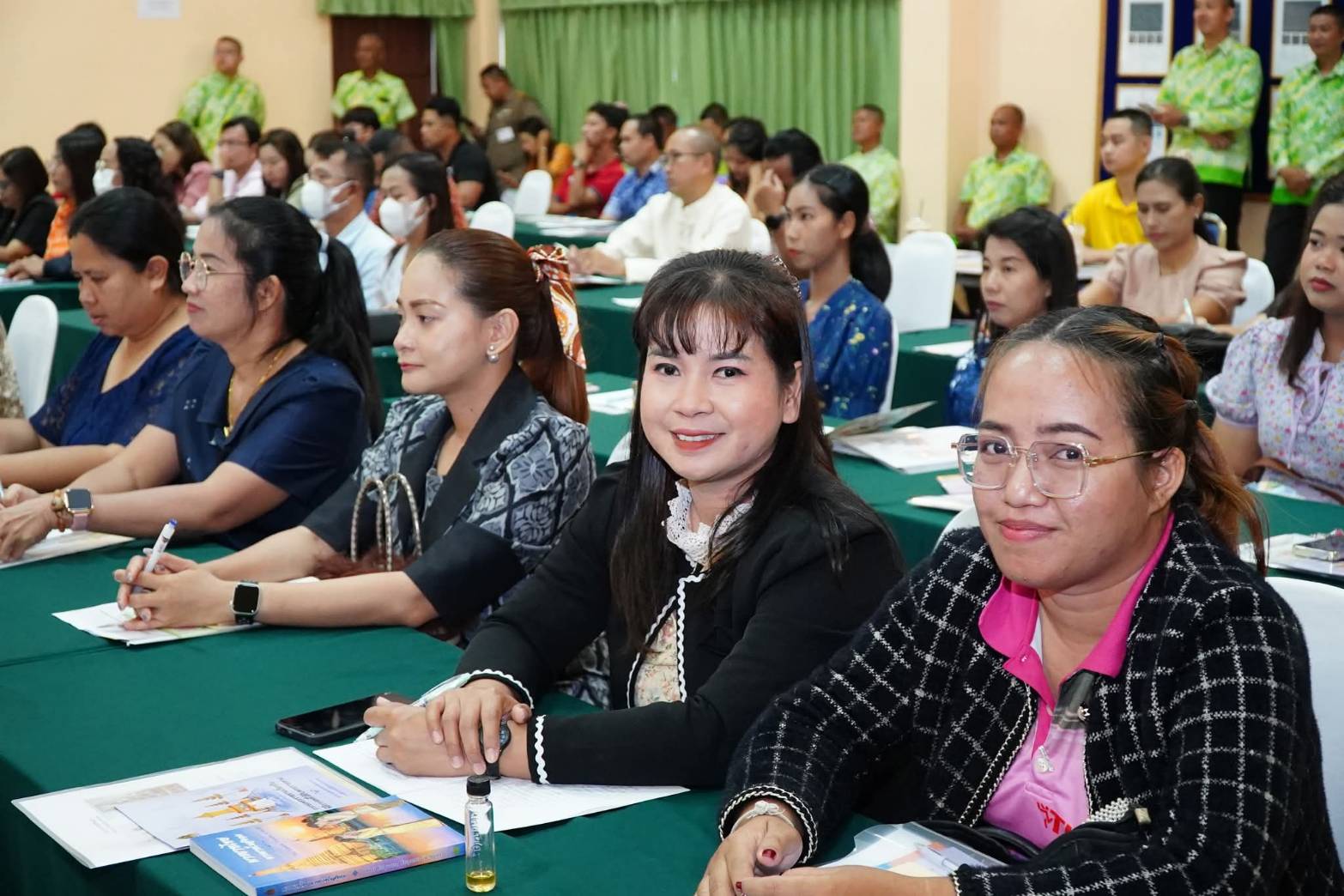 พช.ยะลา ร่วมโครงการส่งเสริมสนับสนุนการอนุรักษ์ฟื้นฟูขนบธรรมเนียมประเพณีวัฒนธรรมท้องถิ่นและมรดกภูมิปัญญาจังหวัดยะลา:กิจกรรมอบรมศาสนพิธีเบื้องต้น