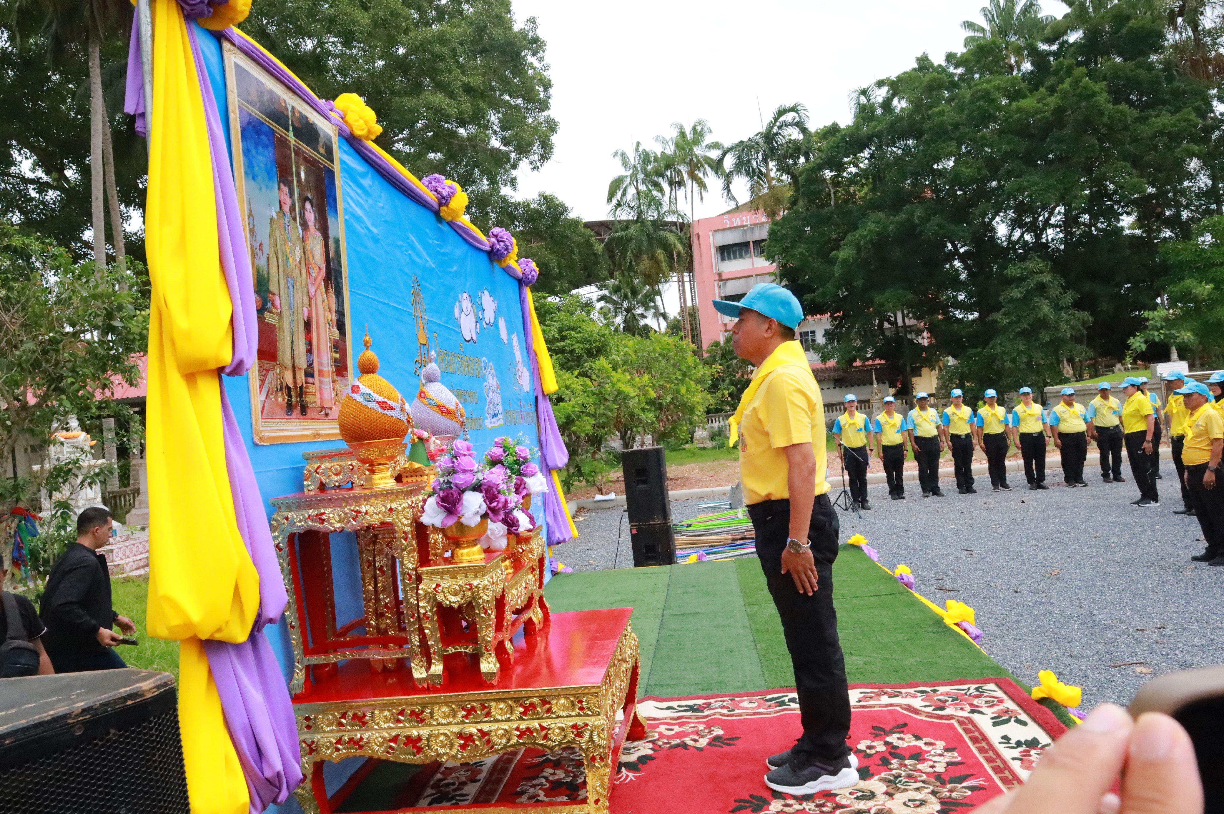 พช.ยะลา ร่วมกิจกรรมจิตอาสา “เราทำความดีด้วยหัวใจ” ทำความดี ทำความสะอาด วัดเวฬุวัน บำเพ็ญ สาธารณประโยชน์ ฯ ถวายพระราชกุศล เนื่องในโอกาสวันเฉลิมพระชนมพรรษา สมเด็จพระนางเจ้าสุทิดา พัชรสุธาพิมลลักษณ พระบรมราชินี