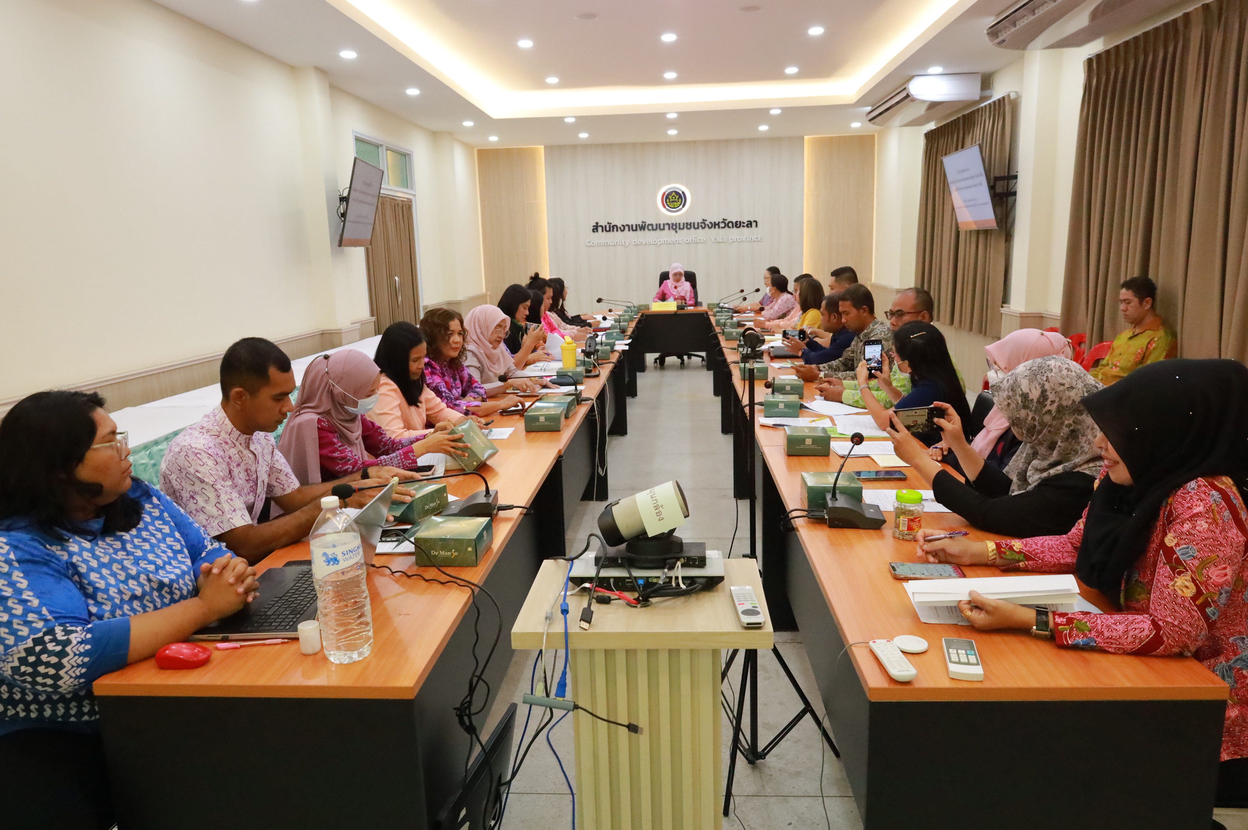 พช.ยะลา ประชุมคณะทำงานดำเนินกิจกรรมมหกรรมความสำเร็จในการพัฒนาคุณภาพชีวิตของประชาชน