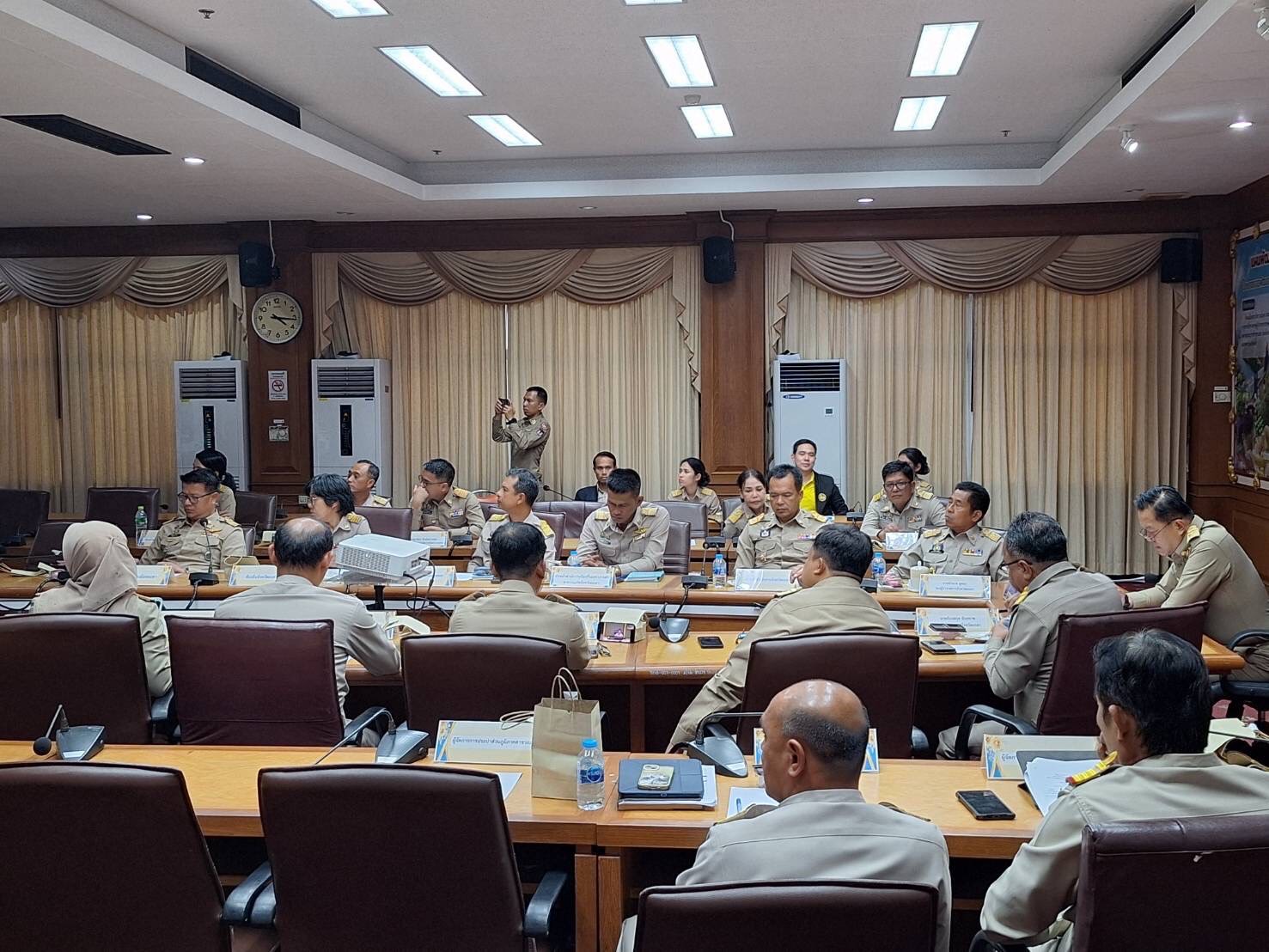 พช.ยะลา ร่วมประชุมขับเคลื่อนและติดตามนโยบายของรัฐบาล และภารกิจสำคัญของกระทรวงมหาดไทย 