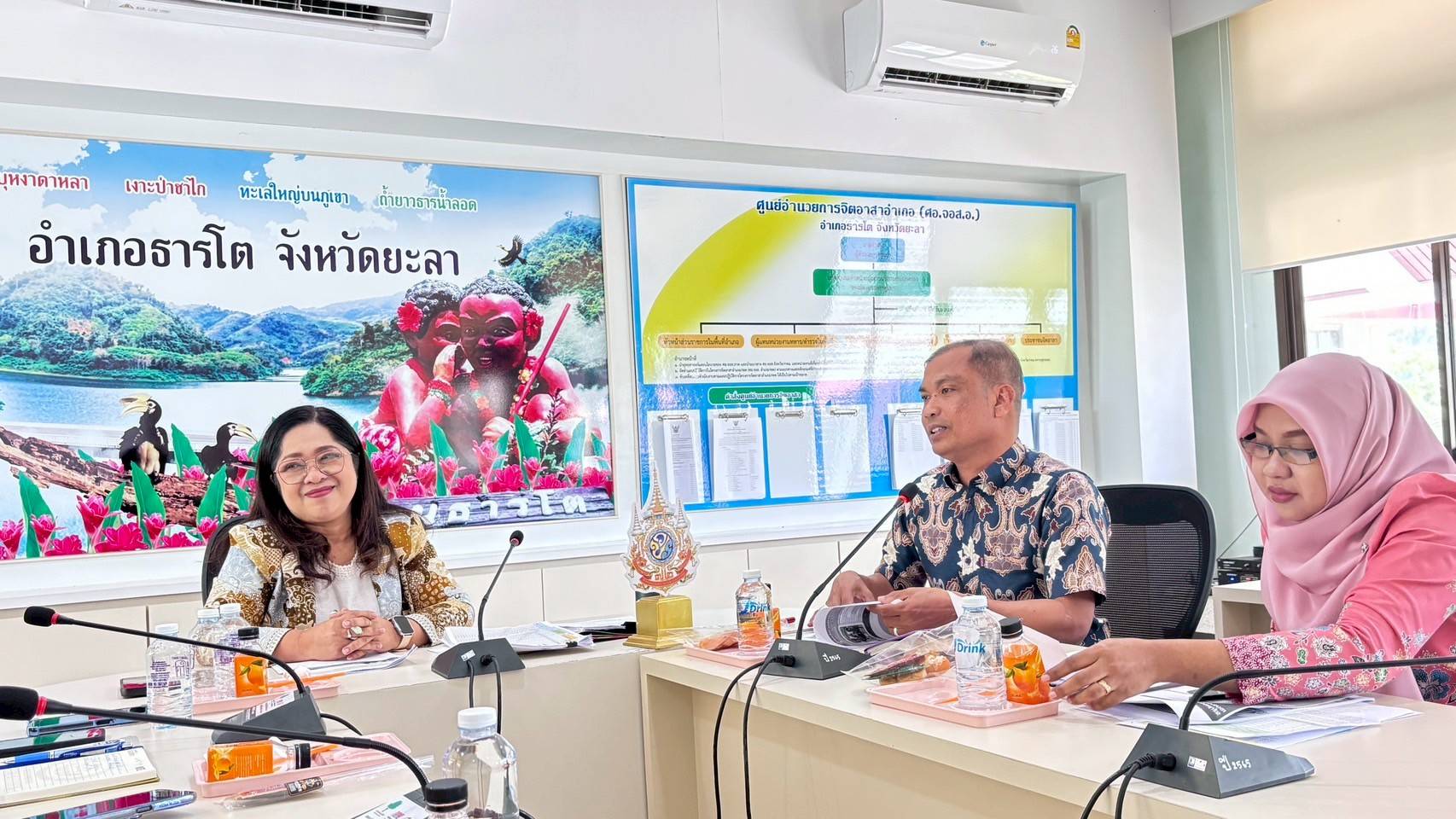 พช.ยะลา ลงพื้นที่นิเทศติดตามงานพัฒนาชุมชน ประจำเดือน มิถุนายน ประจำปีงบประมาณ พ.ศ.2568
