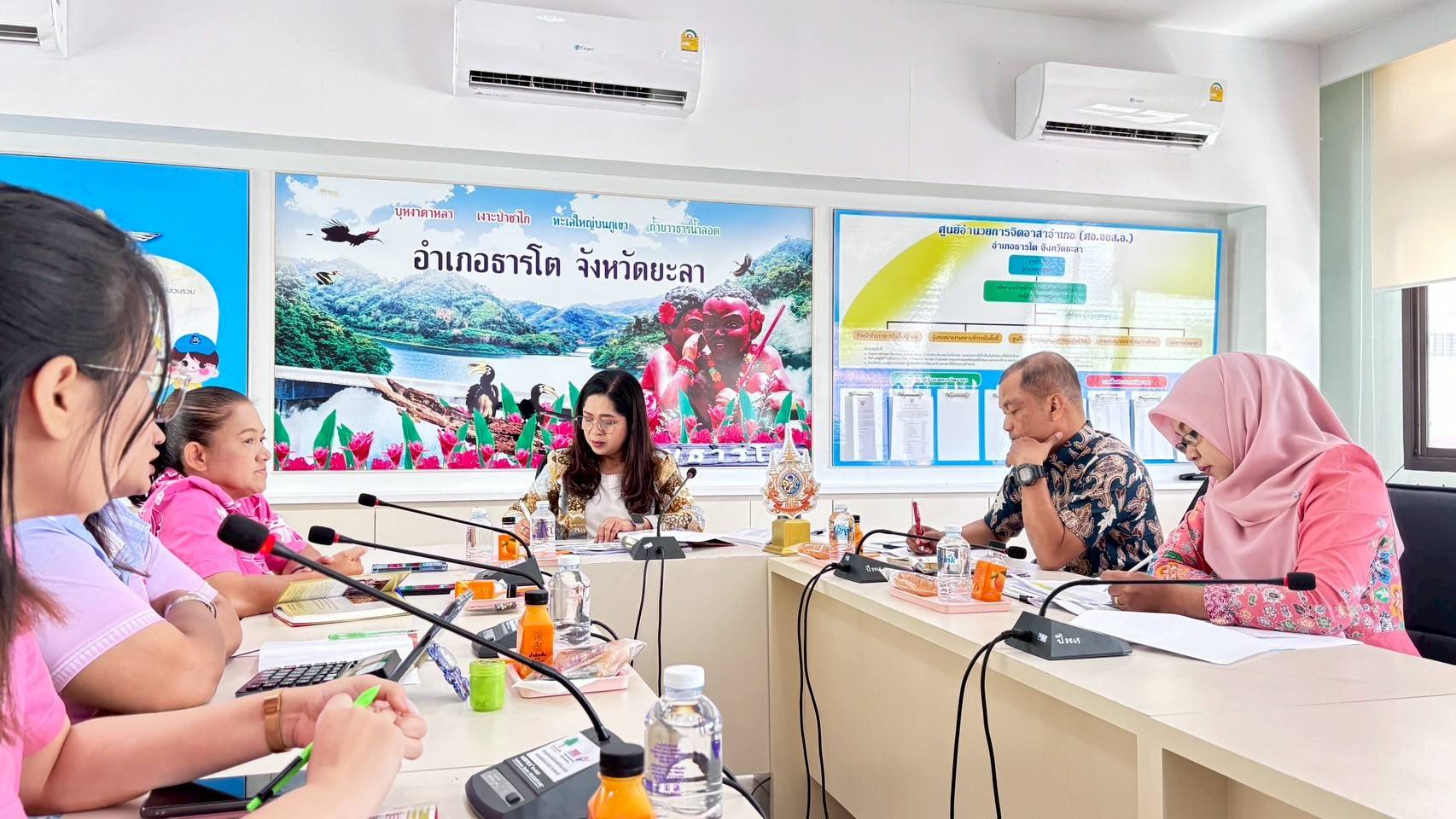 พช.ยะลา ลงพื้นที่นิเทศติดตามงานพัฒนาชุมชน ประจำเดือน มิถุนายน ประจำปีงบประมาณ พ.ศ.2568