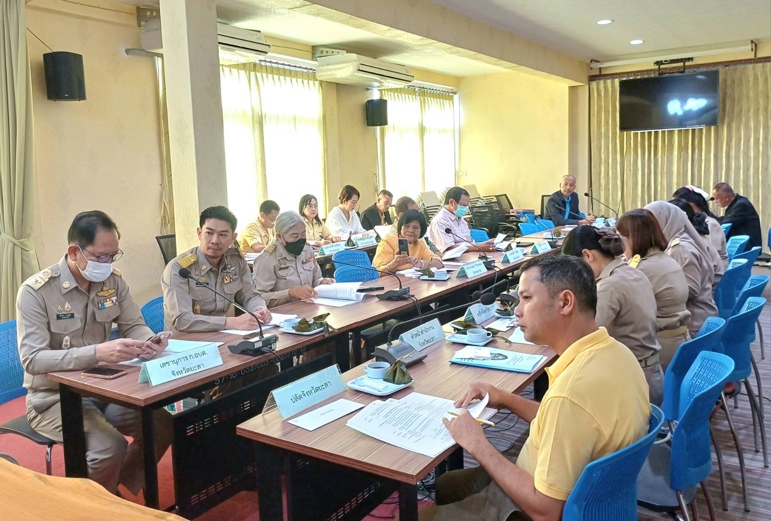 พช.ยะลา ร่วมประชุมคณะกรรมการพนักงานส่วนตำบลจังหวัดยะลา ครั้งที่ 7/2568