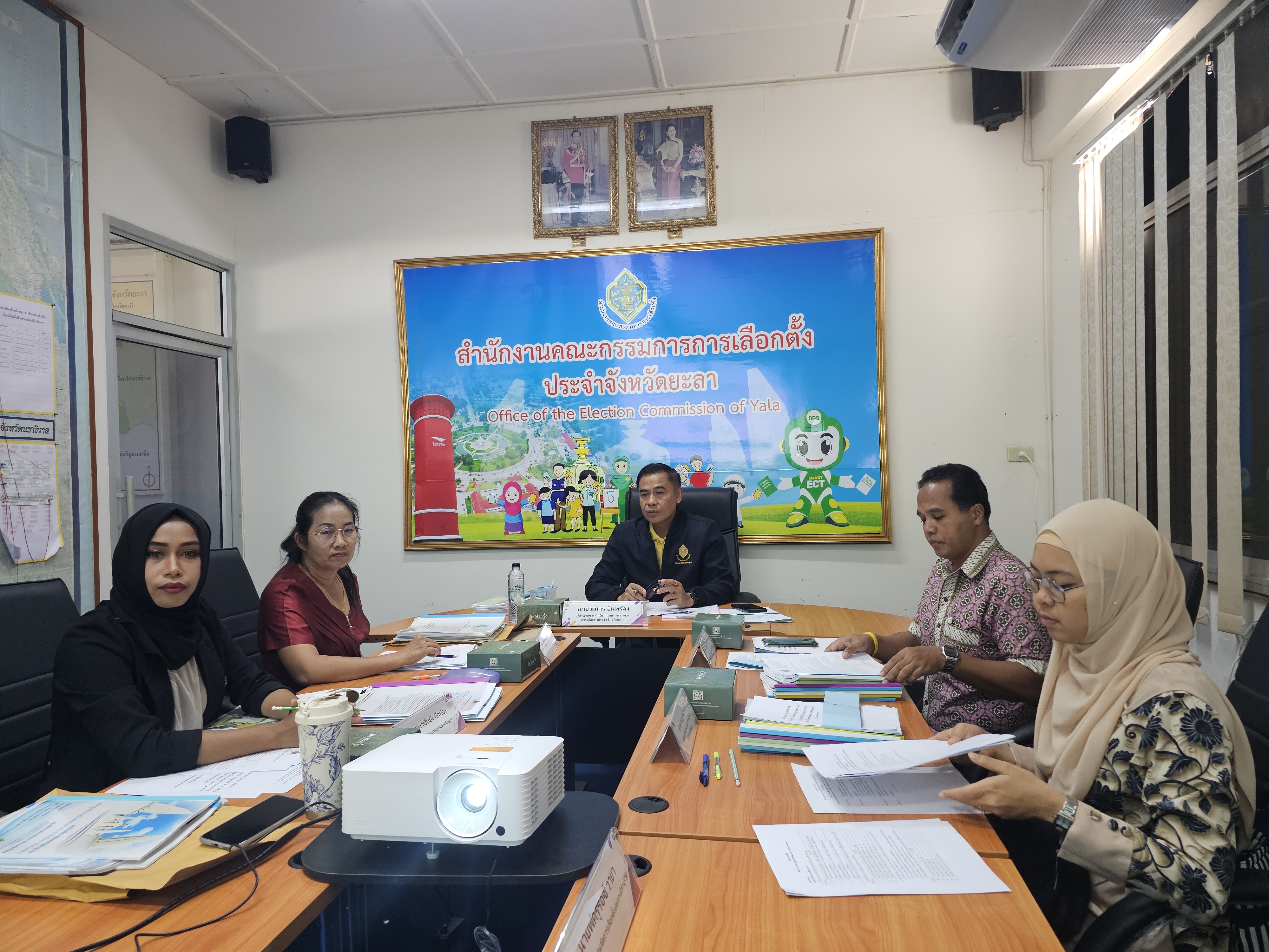 พช.ยะลา ร่วมประชุมเพื่อประเมินมาตรฐานของศูนย์ส่งเสริมพัฒนาประชาธิปไตย (ศส.ปชต.) ครั้งที่ 2/2568
