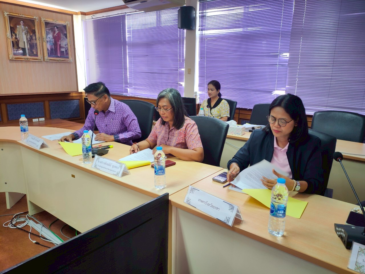 พช.ยะลา ร่วมประชุมคณะกรรมการรับรองมาตรฐานผลิตภัณฑ์ชุมชน ครั้งที่ 35-2/2568