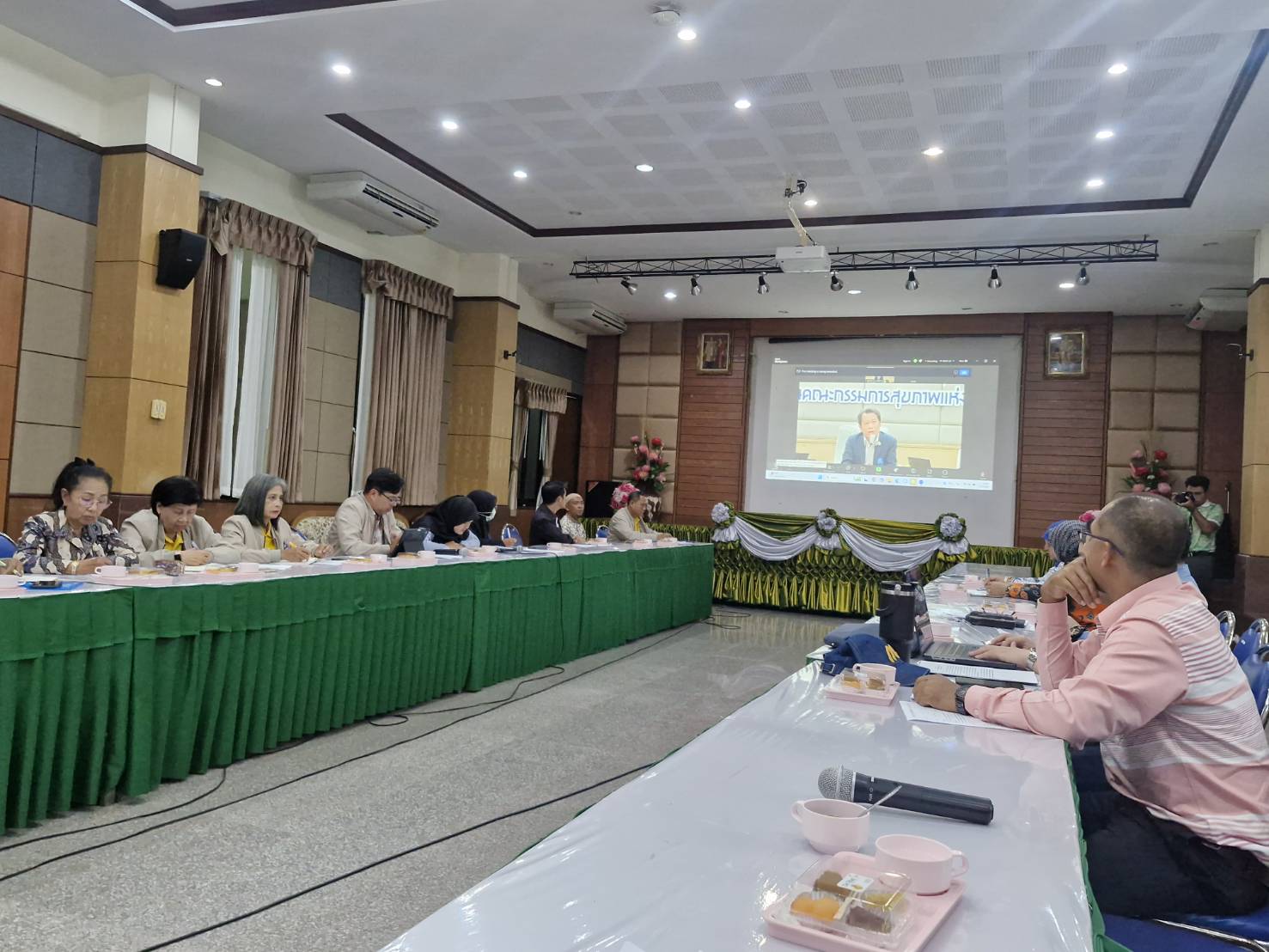 พช.ยะลา ร่วมประชุมคณะกรรมการจัดและขับเคลื่อนมติสมัชชาสุขภาพจังหวัดยะลา 