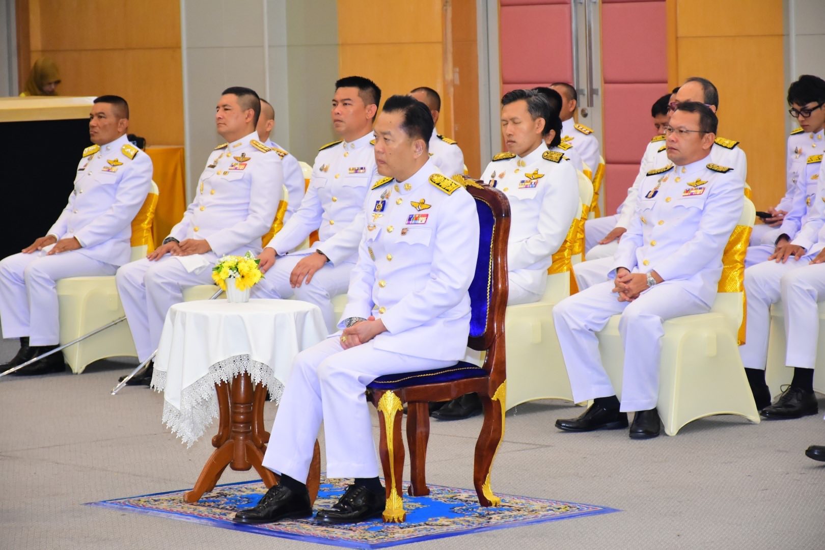 พช.ยะลา ร่วมพิธีทำบุญตักบาตรถวายพระราชกุศล พระบาทสมเด็จพระเจ้าอยู่หัว