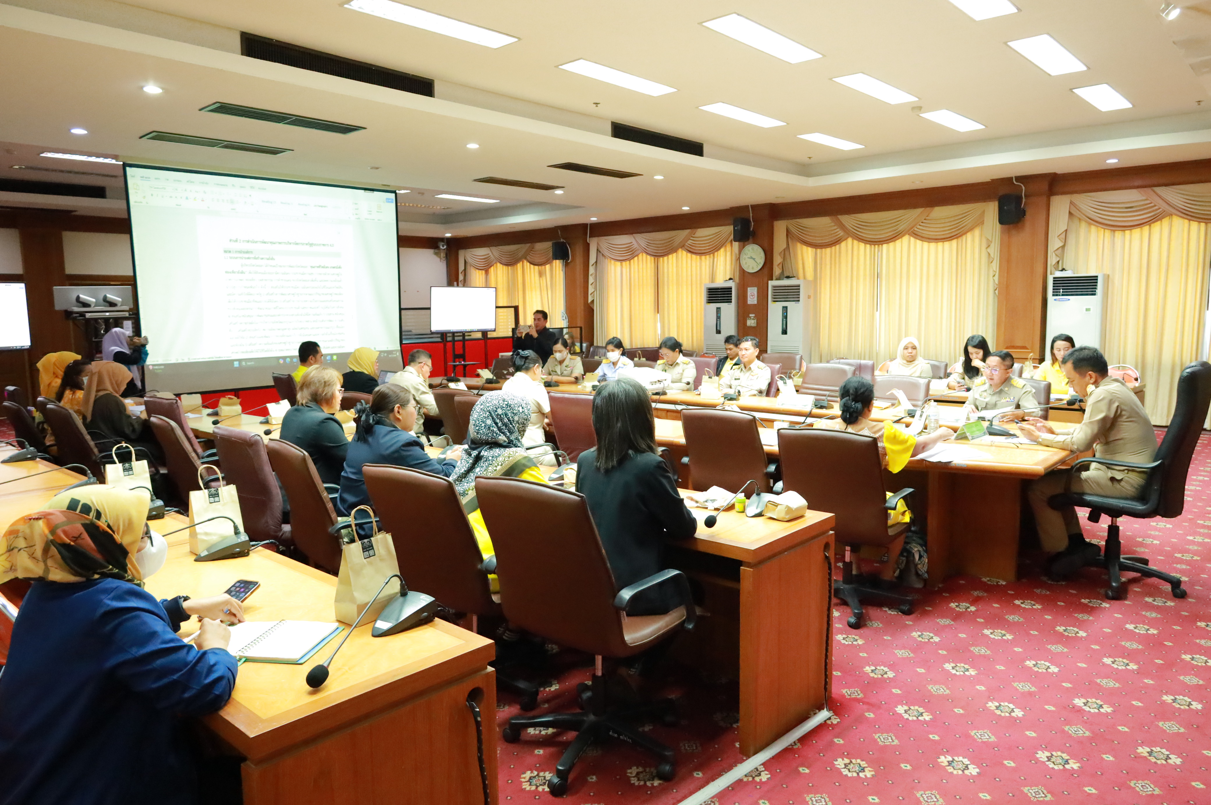 พช.ยะลา ร่วมประชุมการประเมินสถานะของหน่วยงานภาครัฐในการเป็นระบบราชการ 4.0 (PMQA 4.0)