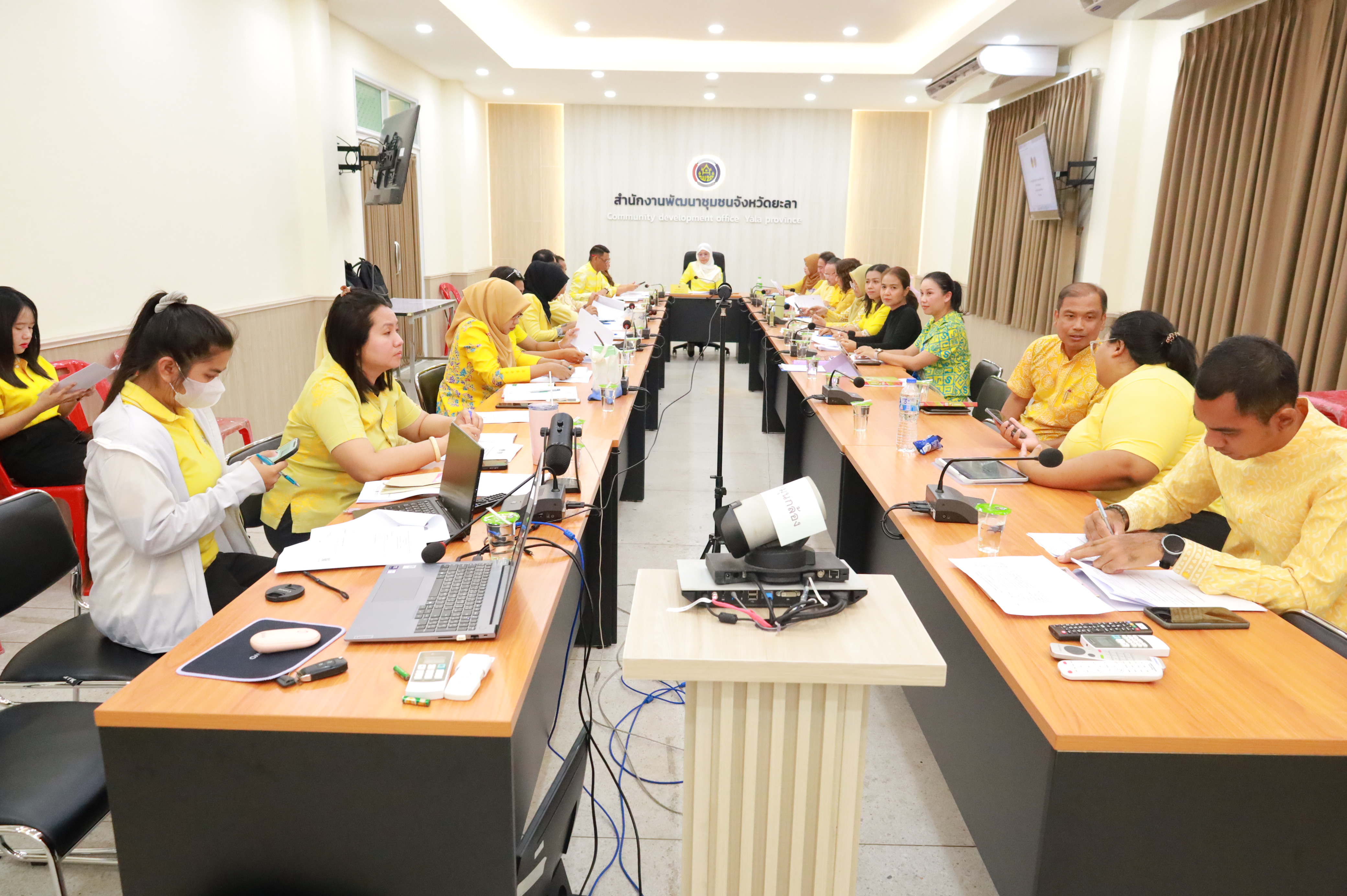 พช.ยะลา ประชุมกรมการพัฒนาชุมชน ครั้งที่ 7/2568 