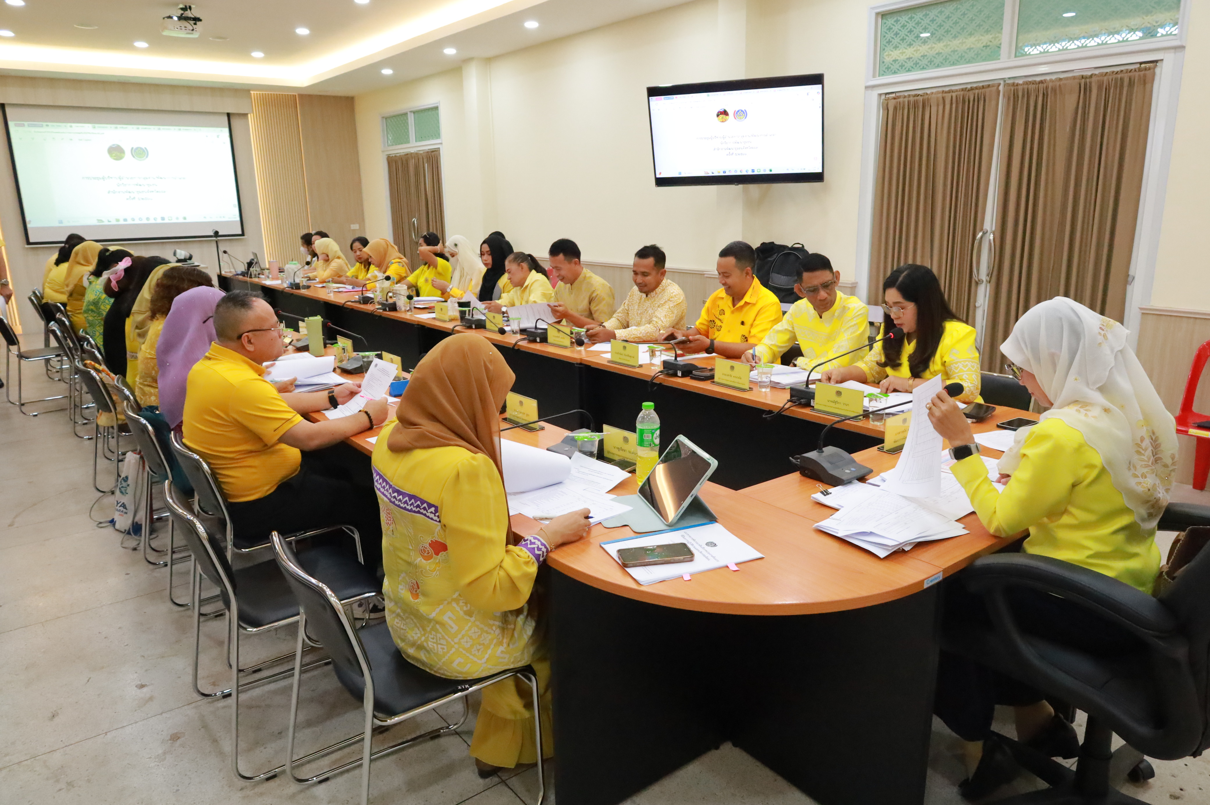 พช.ยะลา ประชุมกรมการพัฒนาชุมชน ครั้งที่ 7/2568 