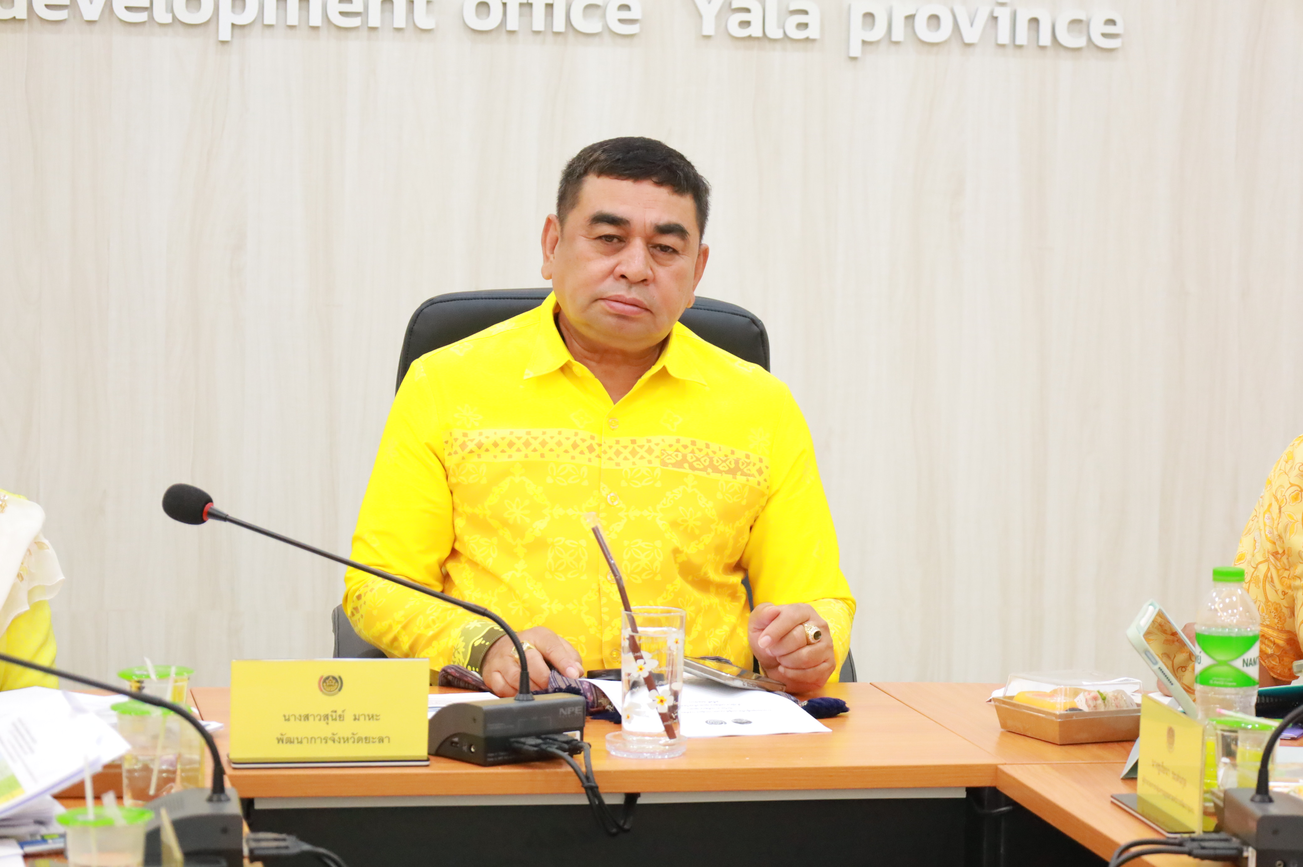พช.ยะลา ประชุมผู้บริหาร ผู้อำนวยการกลุ่มงาน พัฒนาการอำเภอ นักวิชาการพัฒนาชุมชน สำนักงานพัฒนาชุมชนจังหวัดยะลา ครั้งที่ 5/2568