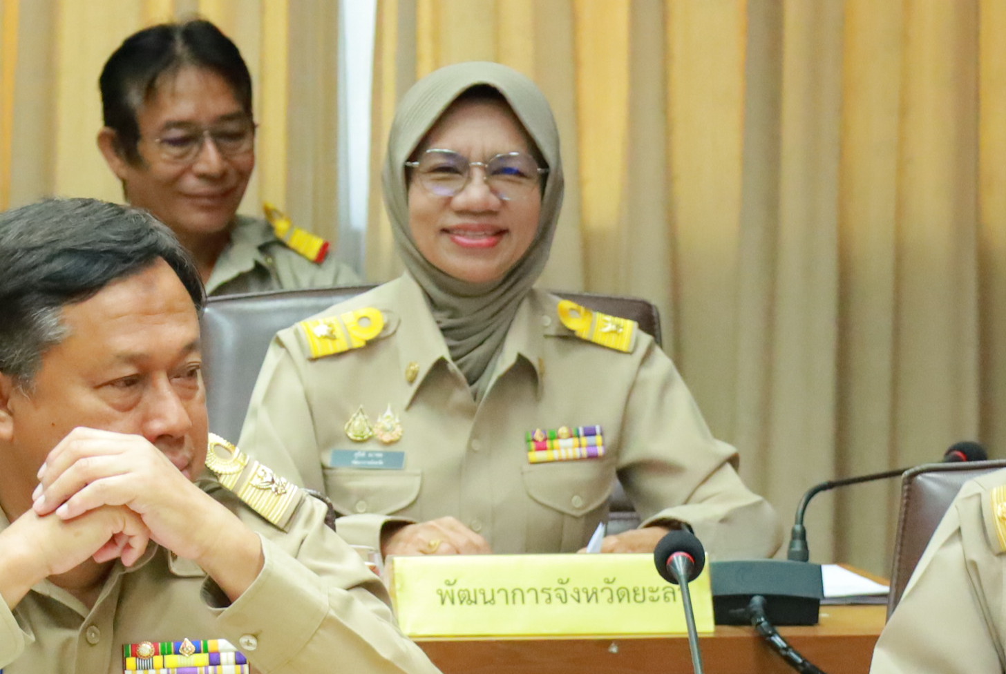 พช.ยะลา ร่วมประชุมนายอำเภอ หัวหน้าส่วนราชการ หัวหน้าหน่วยงานรัฐวิสาหกิจในสังกัดกระทรวงมหาดไทย 