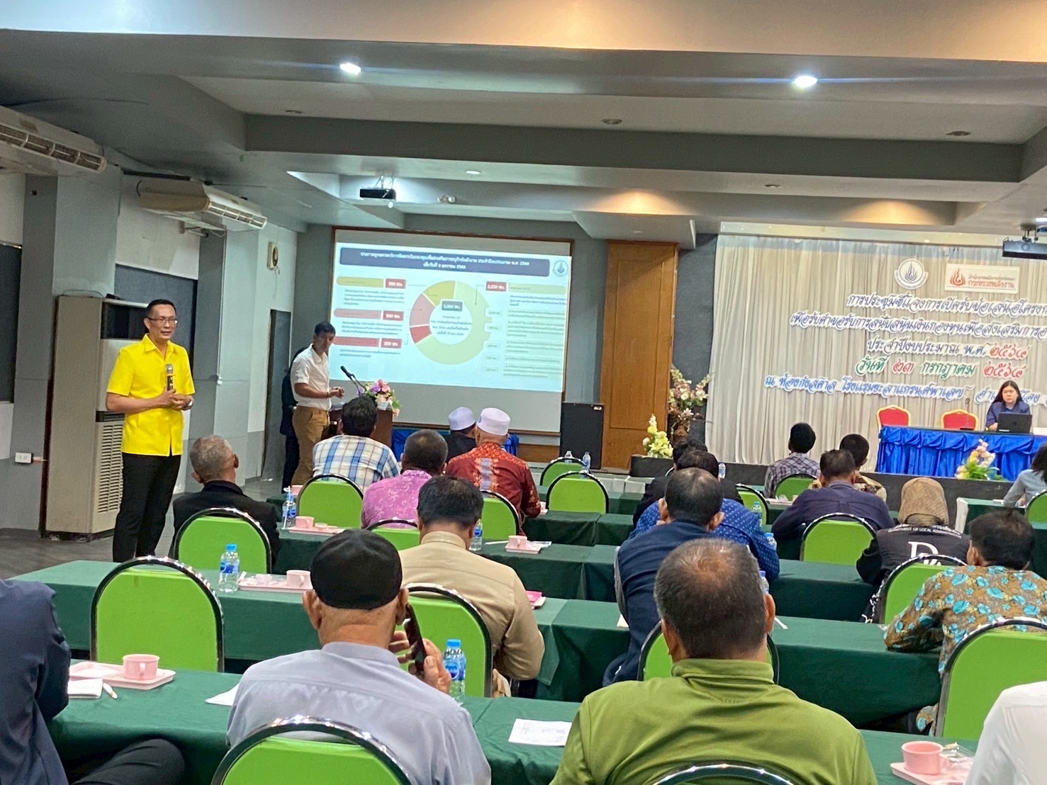 พช.ยะลา ร่วมประชุมชี้แจงการเปิดรับข้อเสนอโครงการเพื่อรับคำขอการสนับสนนเงินกองทุนเพื่อส่งเสริมการอนุรักษ์พลังงาน