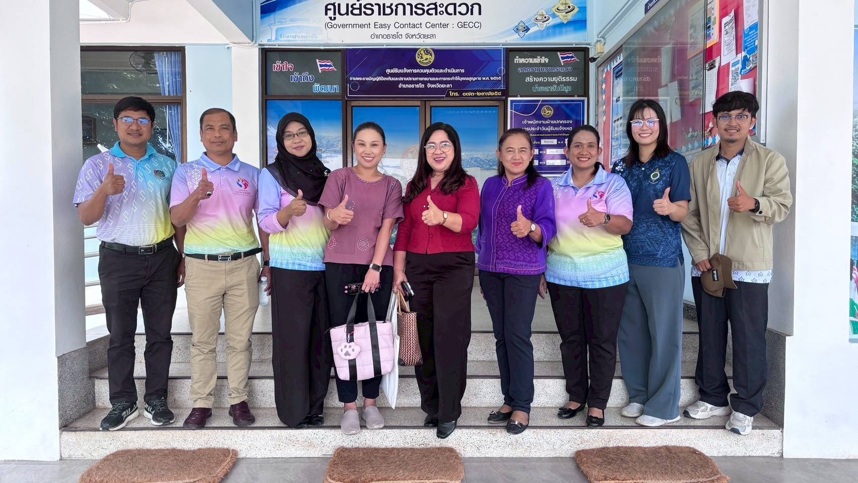พช.ยะลา ลงพื้นที่นิเทศติดตามงานพัฒนาชุมชน ประจำเดือนสิงหาคม ประจำปีงบประมาณ พ.ศ.2568