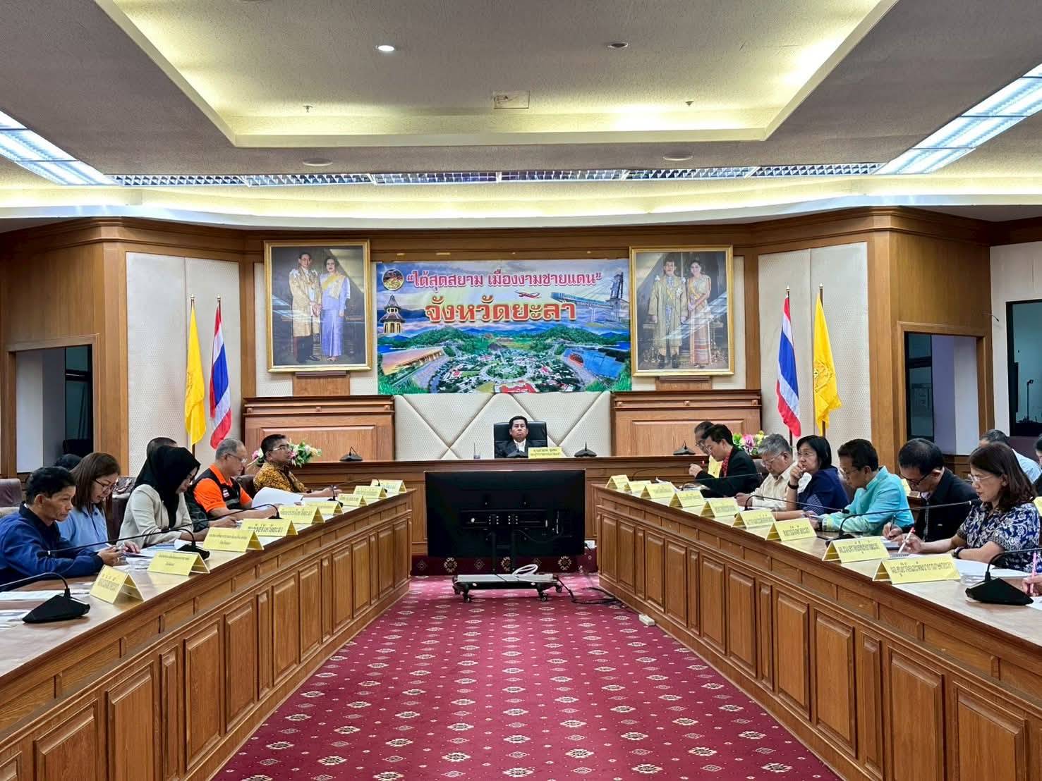 พช.ยะลา ร่วมประชุมคณะอนุกรรมการพัฒนาการเกษตรและสหกรณ์จังหวัดยะลา ครั้งที่ 2/2568