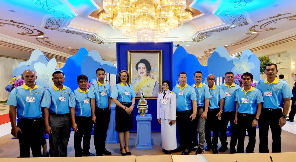 จังหวัดยะลา รับเสด็จฯ สมเด็จพระนางเจ้าฯ พระบรมราชินี รับพระราชทานเงินพระราชทานขวัญถุงกองทุนแม่ของแผ่นดิน ในงานมหกรรมกองทุนแม่ของแผ่นดิน ประจำปี 2568