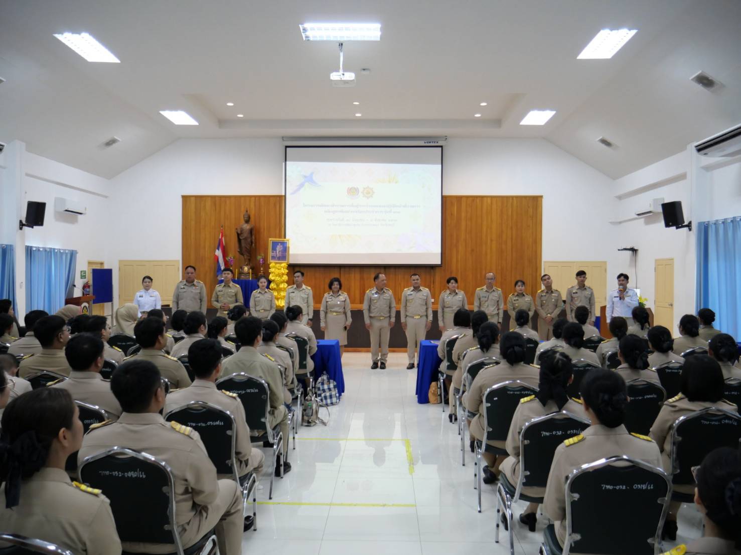 สพจ.ยะลา ร่วมฝึกอบรมโครงการพัฒนาข้าราชการที่อยู่ระหว่างทดลองปฏิบัติหน้าที่ราชการ หลักสูตรพัฒนากรก่อนประจำการ รุ่นที่ 131