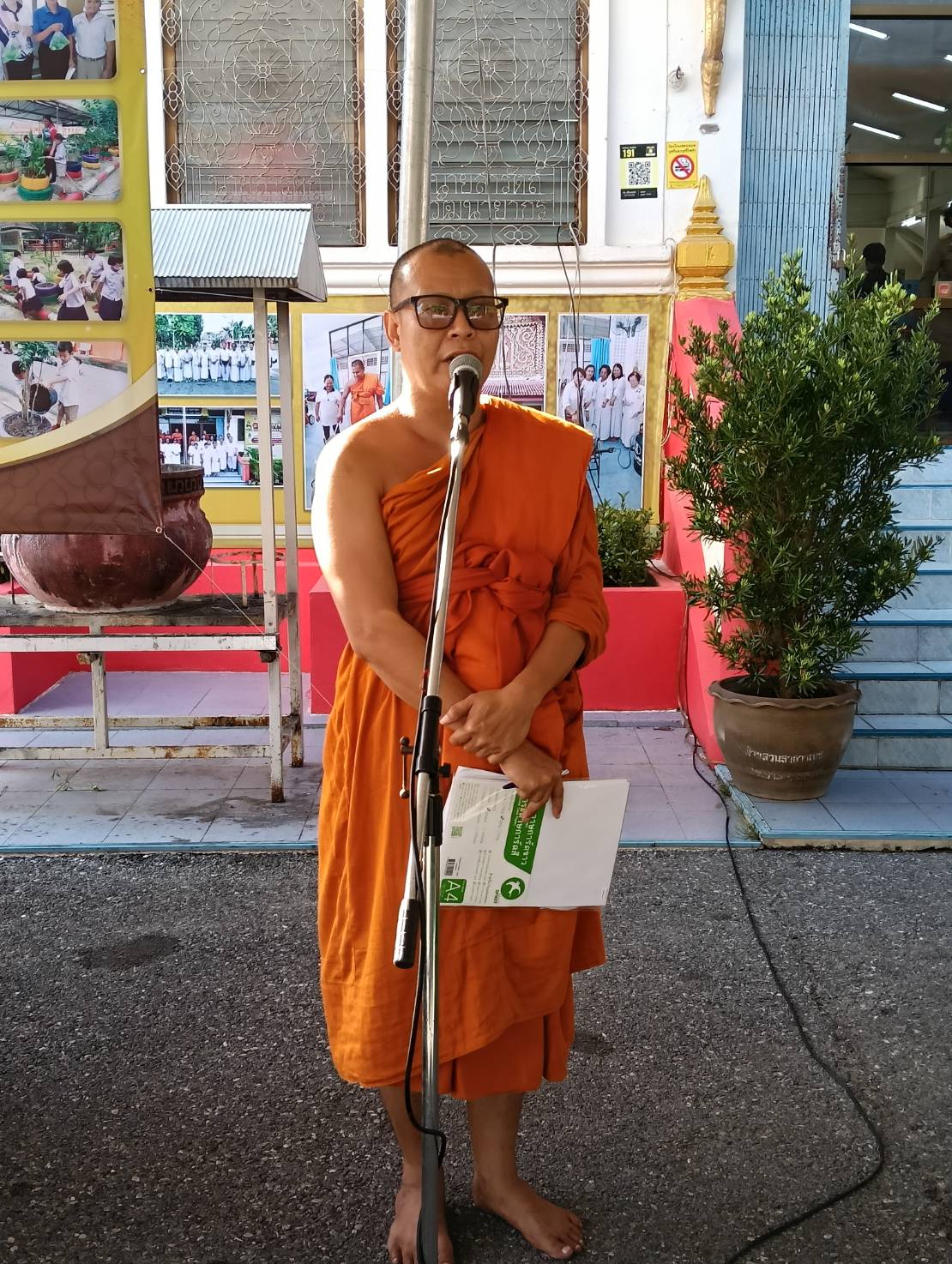 พช.ยะลาร่วมต้อนรับการตรวจเยี่ยมคณะกรรมการขับเคลื่อนโครงการสร้างความปรองดองสมานฉันท์โดยใช้หลักธรรมทางพระพุทธศาสนา “หมู่บ้านศีล 5”หนใต้ วัดพุทธภูมิ พระอารามหลวง