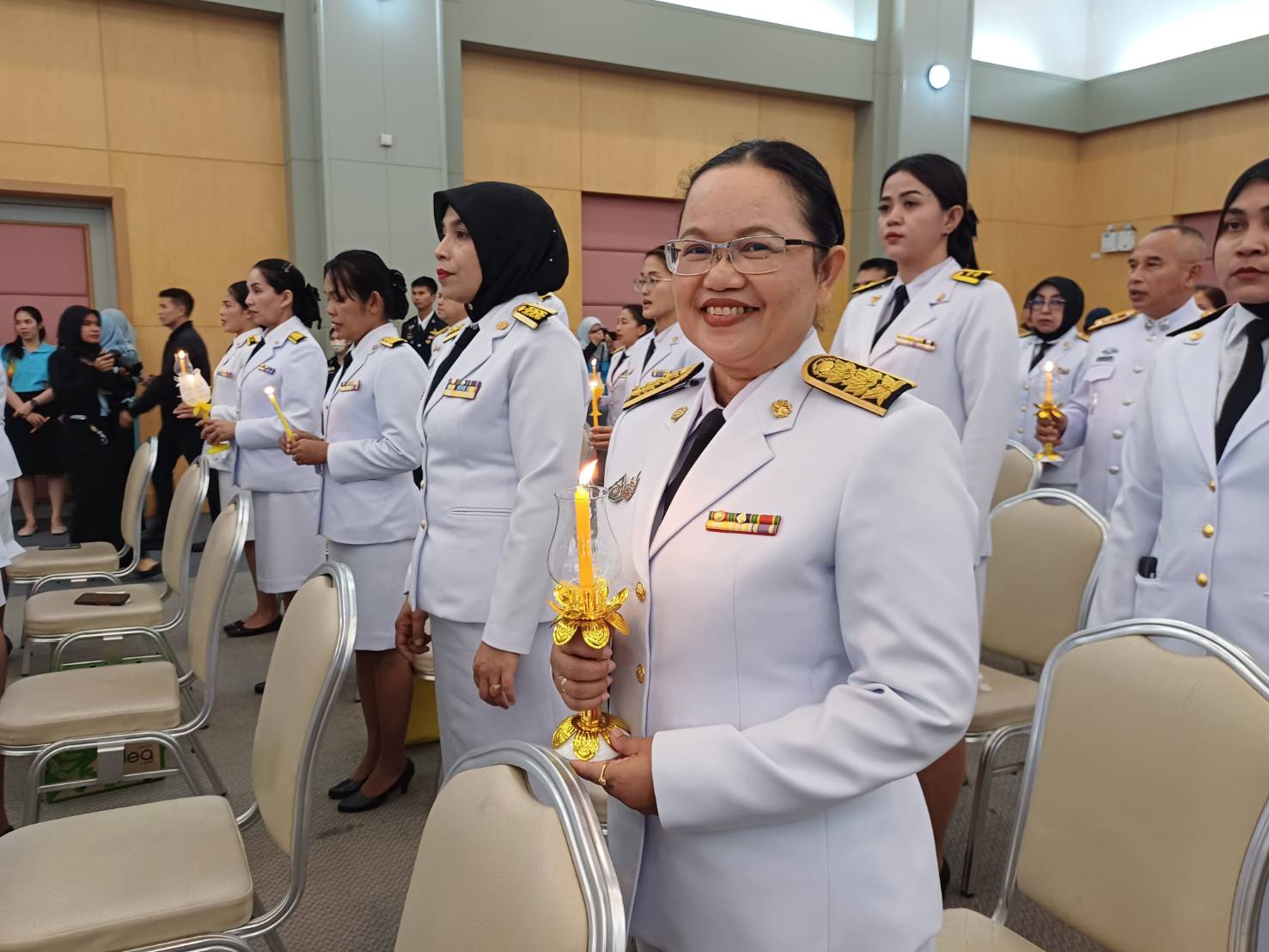 พช.ยะลา ร่วมกิจกรรมเฉลิมพระเกียรติสมเด็จพระนางเจ้าสิริกิติ์ พระบรมราชินินาถ พระบรมราชชนนีพันปีหลวง เนื่องในโอกาศเฉลิมพระชนมพรรษา 12 สิงหาคม 2568