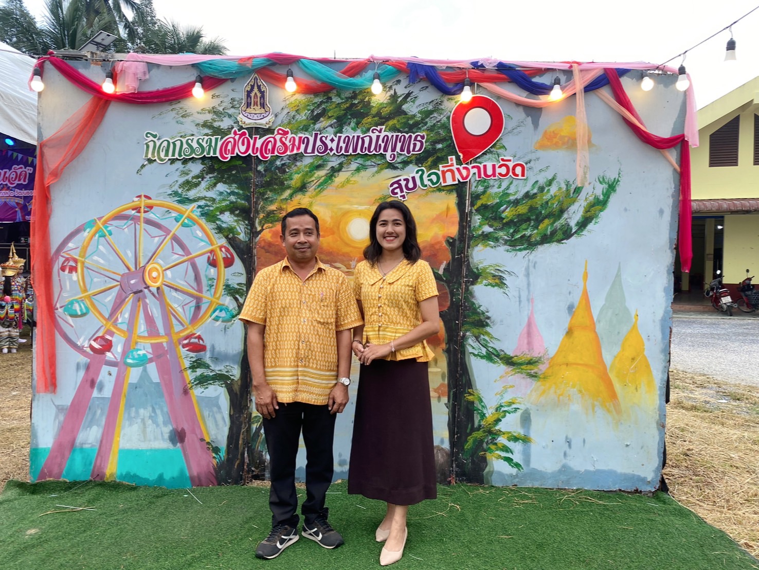 พช.ยะลา ร่วมพิธีเปิดกิจกรรมส่งเสริมประเพณีพุทธ “กิจกรรมงานวัด” ครังที่ 3